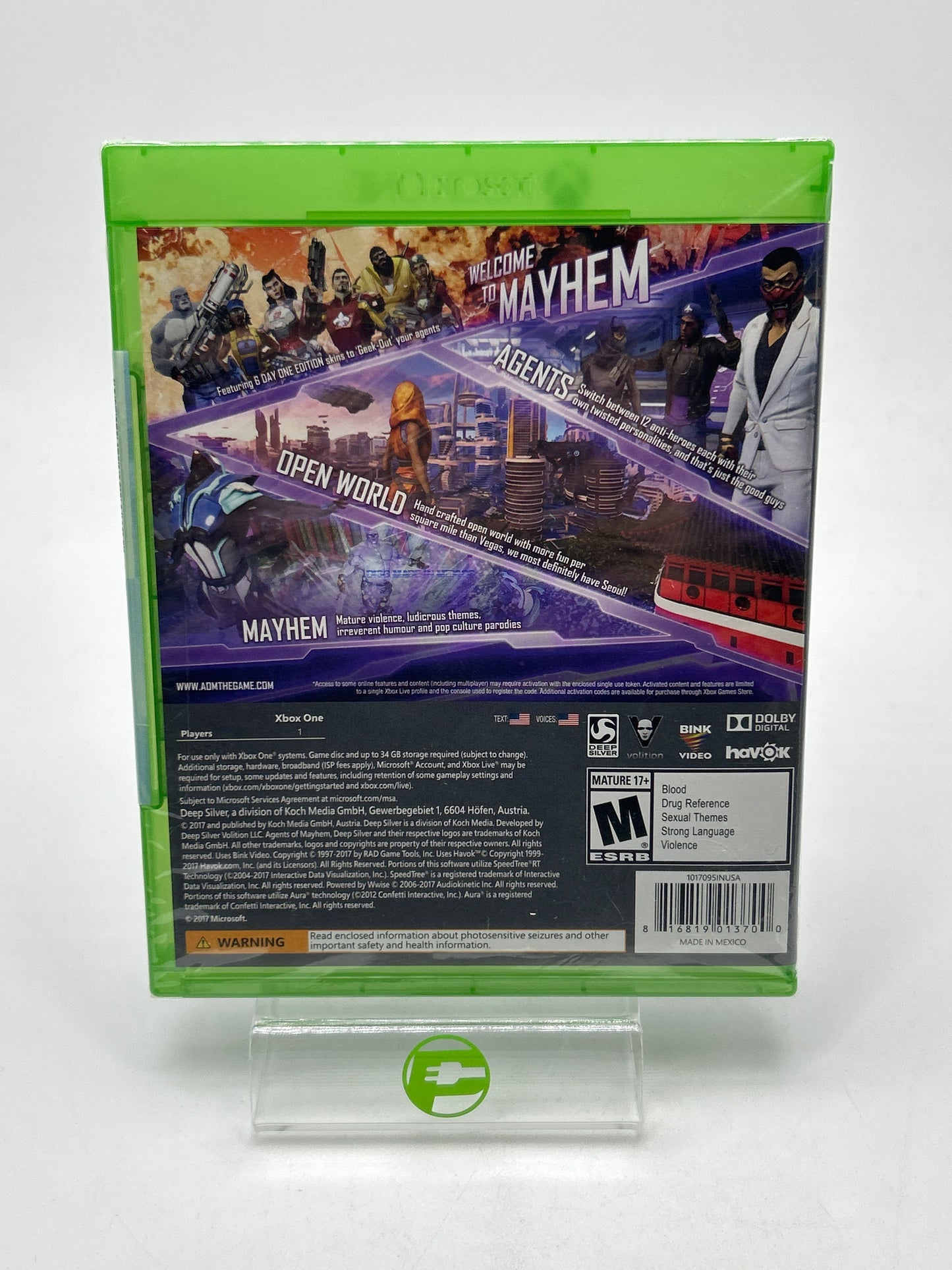 New Agents of Mayhem (Microsoft Xbox One, 2017)