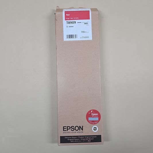 New Epson t8909 Red Ink Cartridge
