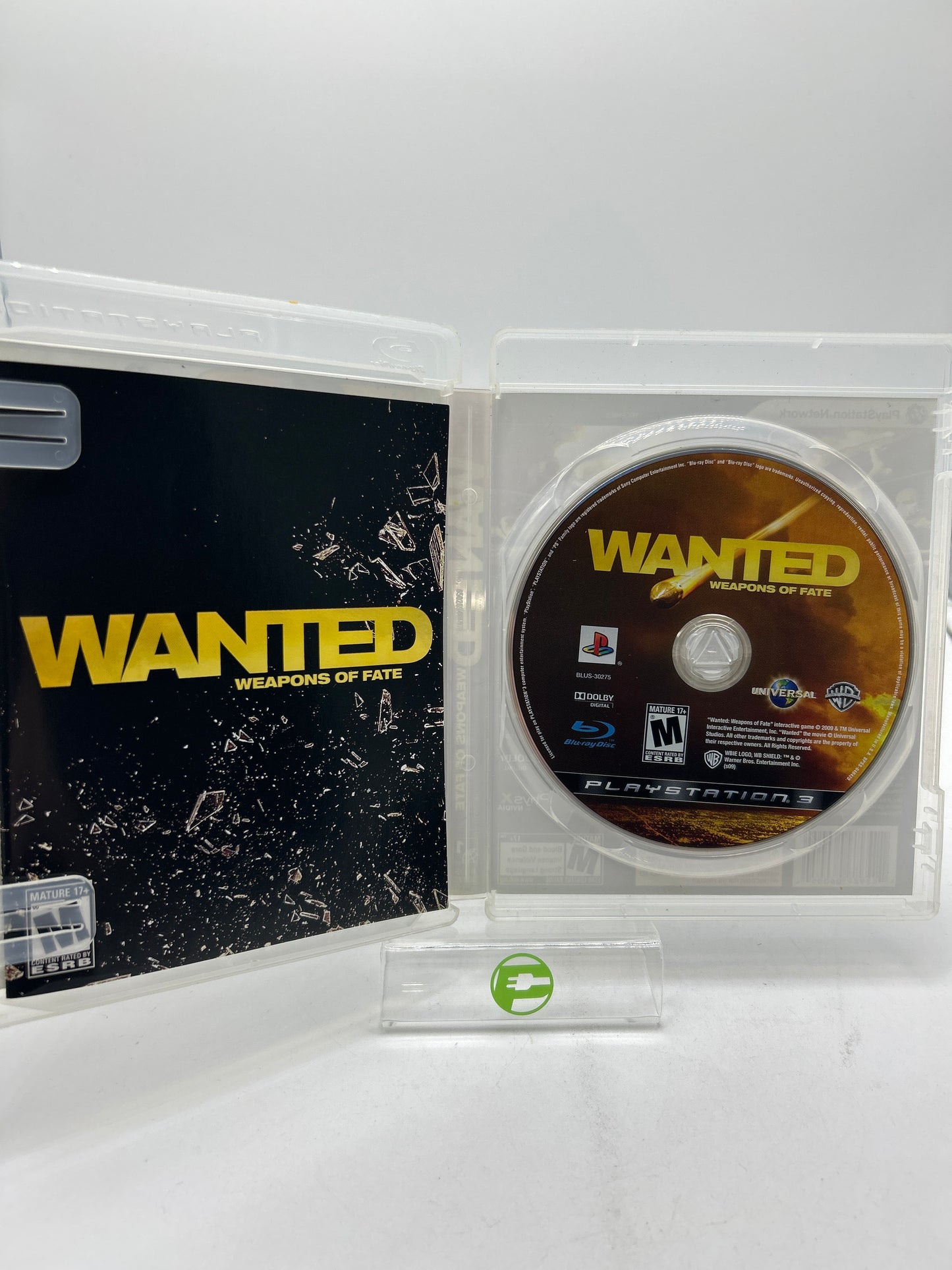 Wanted: Weapons of Fate (Sony PlayStation 3 PS3, 2009)