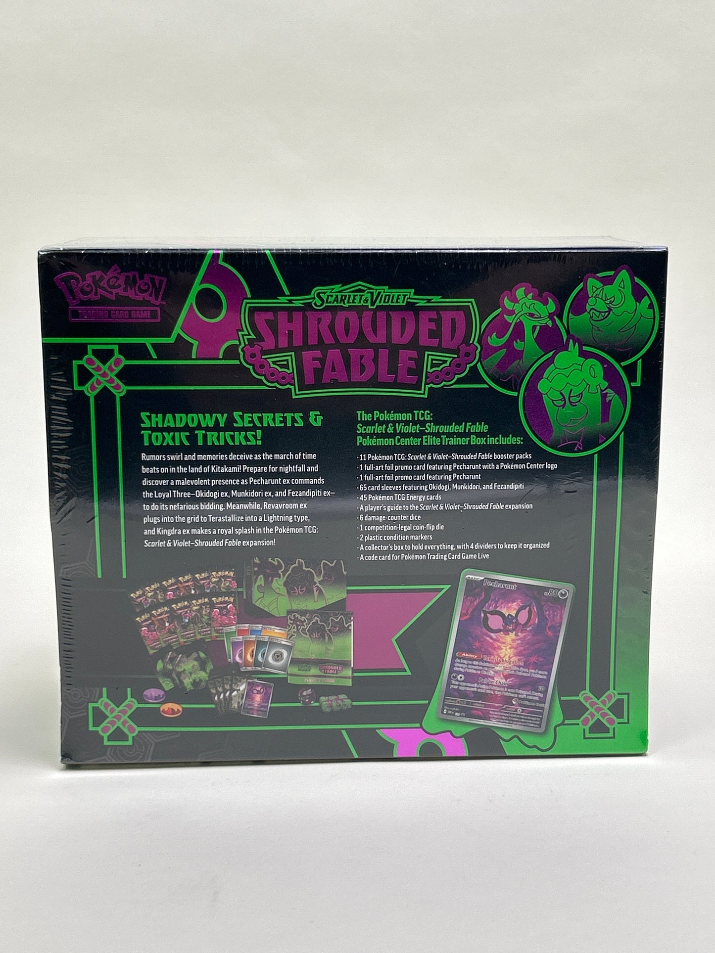 New Pokémon TCG Shrouded Fable Pokemon Center Elite Trainer Box