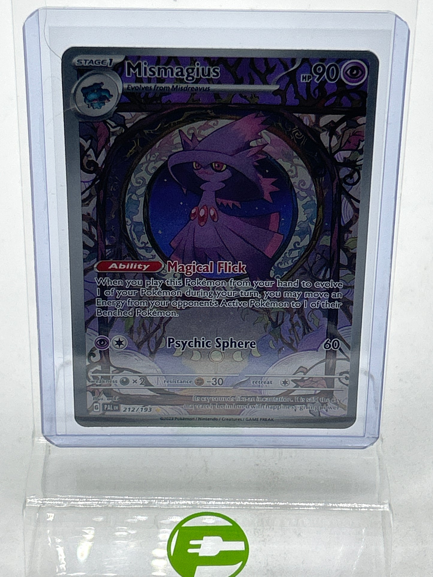 Pokémon TCG Scarlet & Violet - Paldea Evolved Mismagius 212/193 English