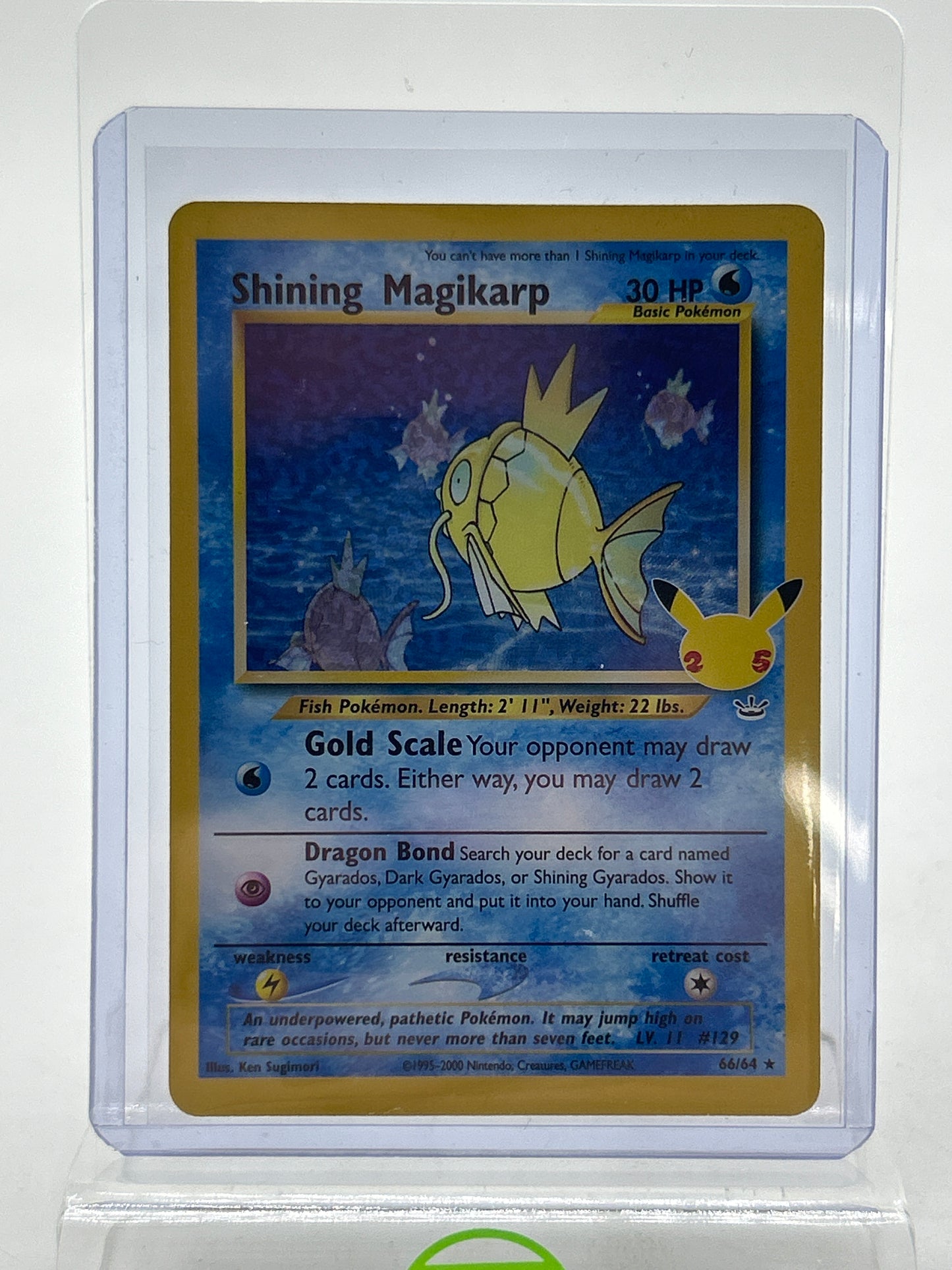 Pokémon TCG Celebrations: Classic Collection Shining Magikarp 66/64 English