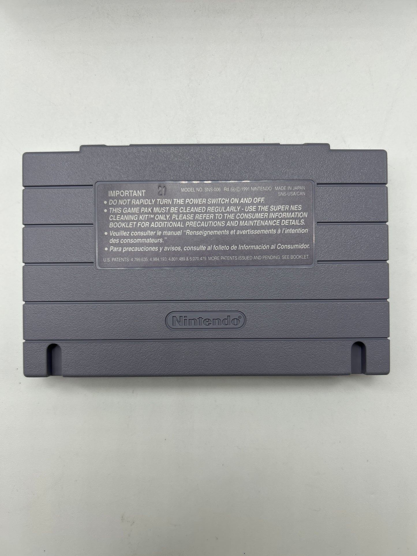 Teenage Mutant Ninja Turtles IV Turtles in Time (Super Nintendo SNES, 1992) CIB