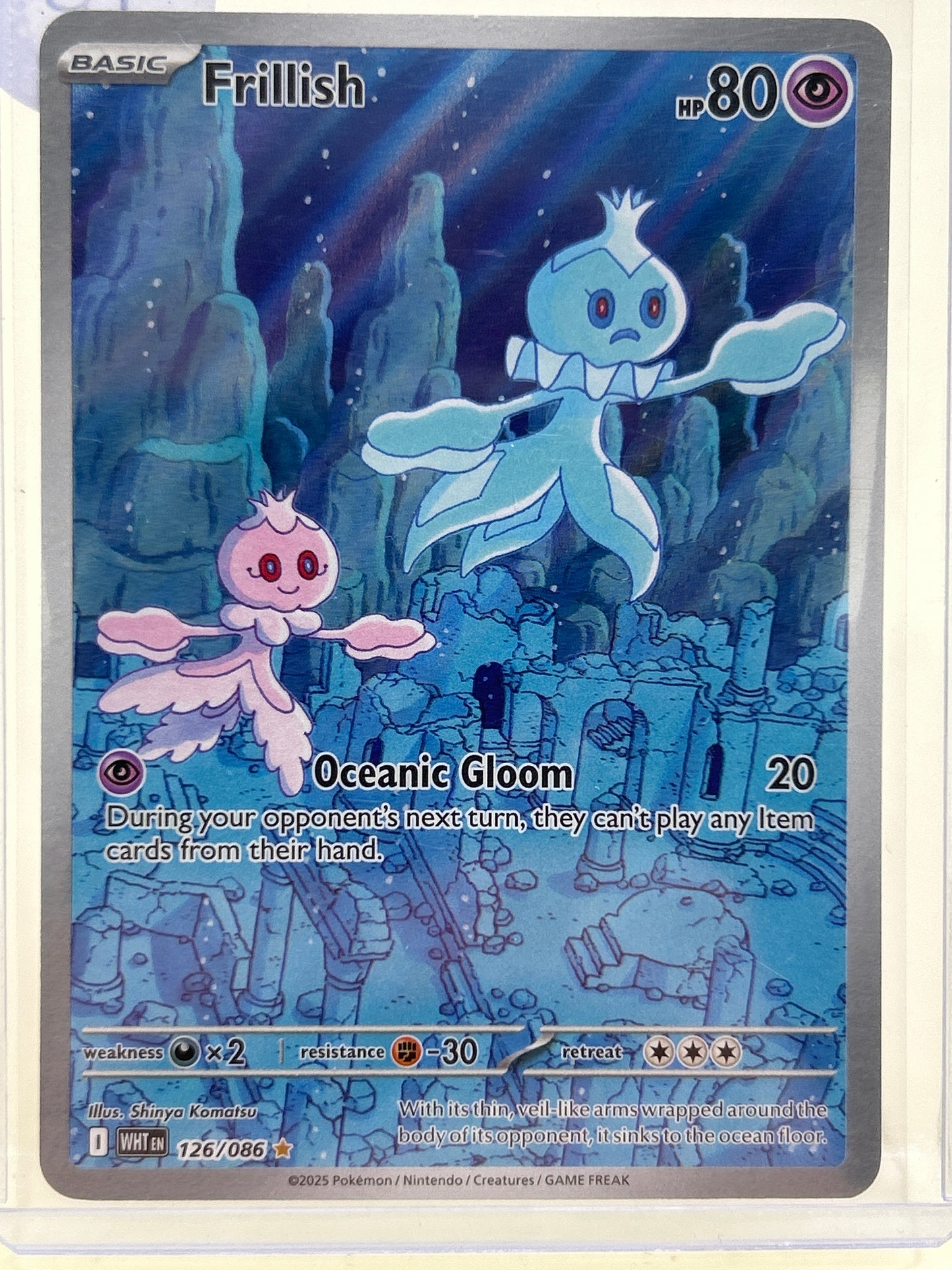 Pokémon TCG White Flare Frillish 126/086 English