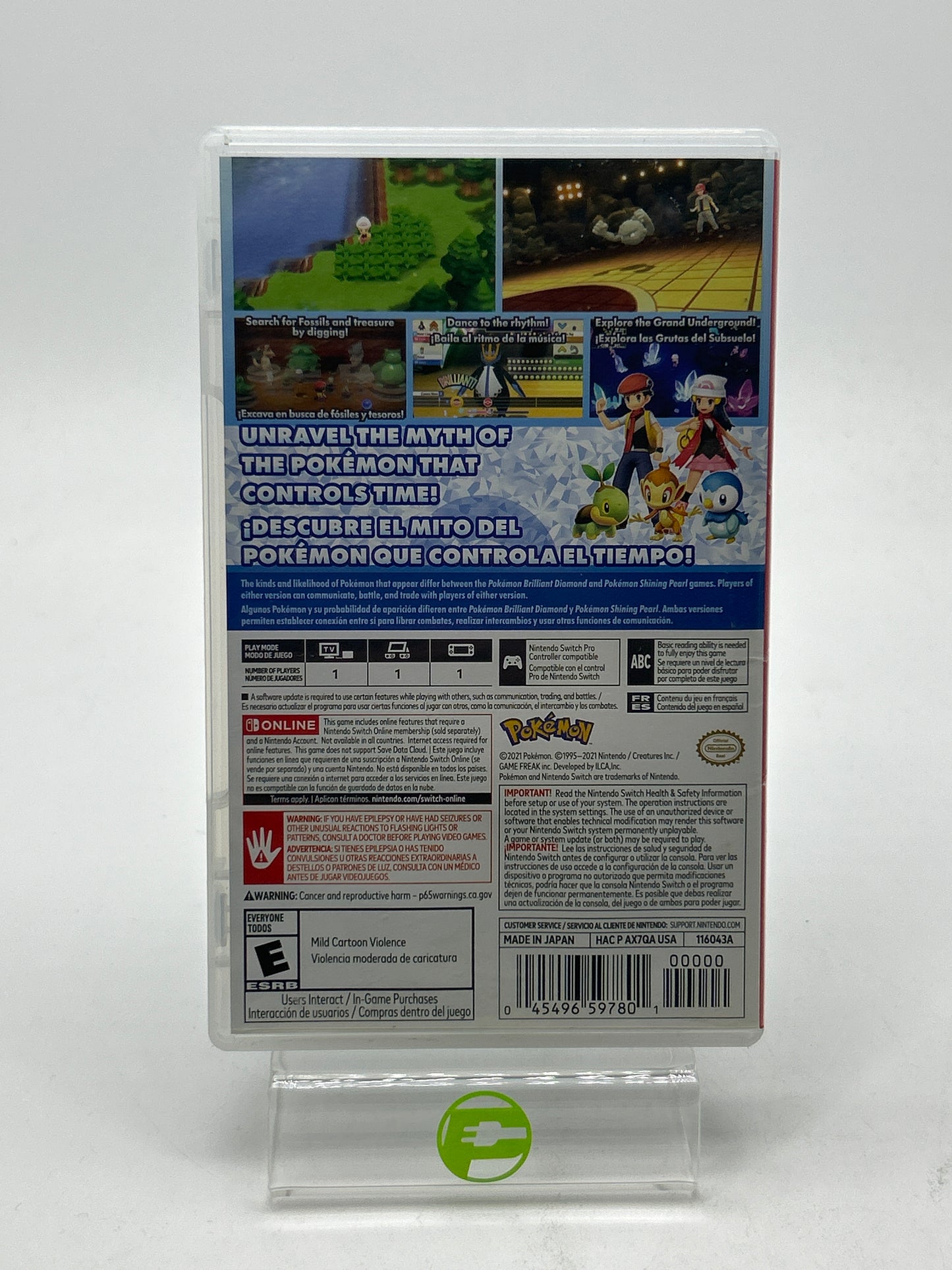 Pokemon Brilliant Diamond (Nintendo Switch, 2021)