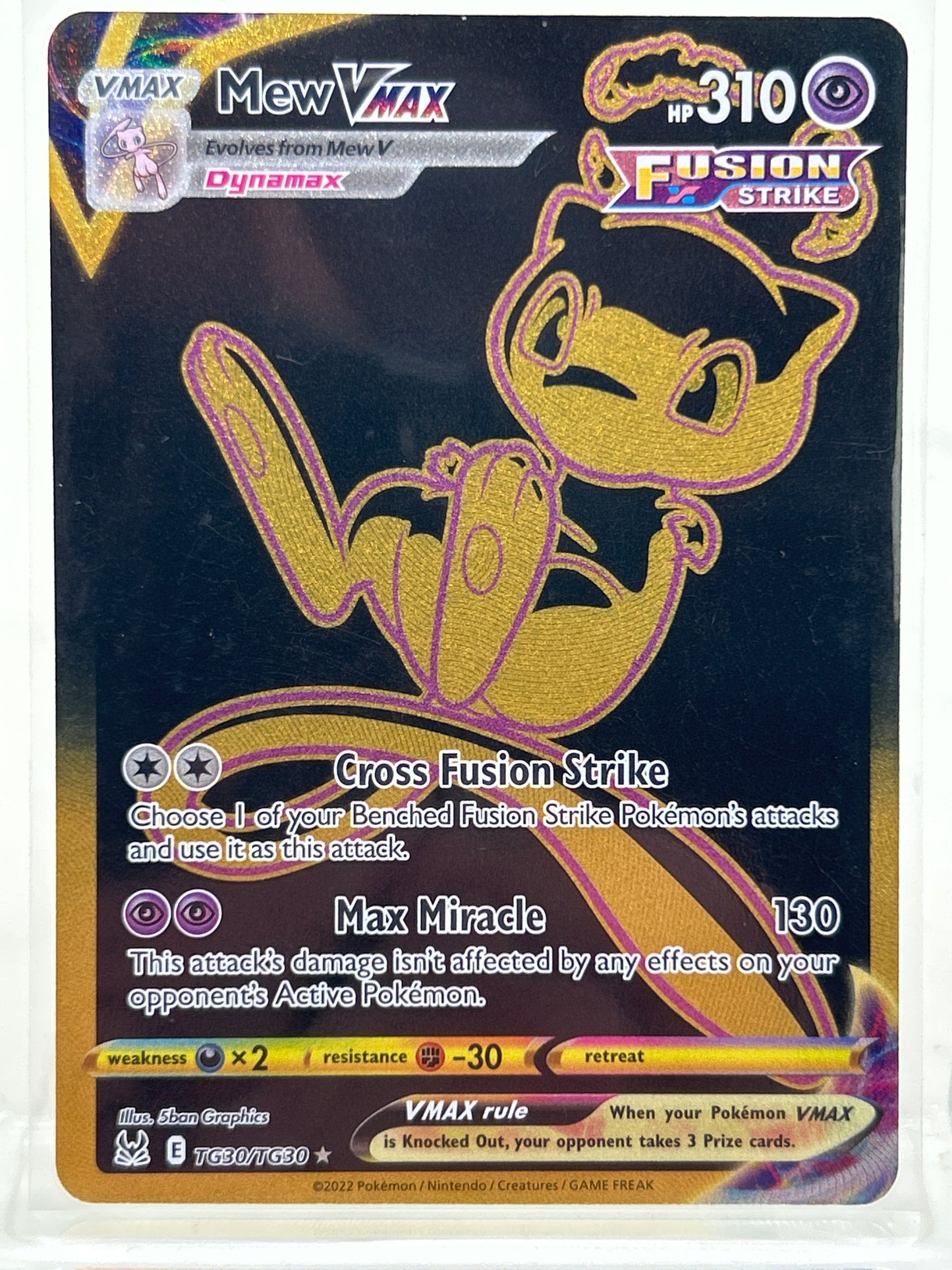 Pokémon TCG Sword & Shield - Lost Origin Mew Vmax TG30/TG30 English