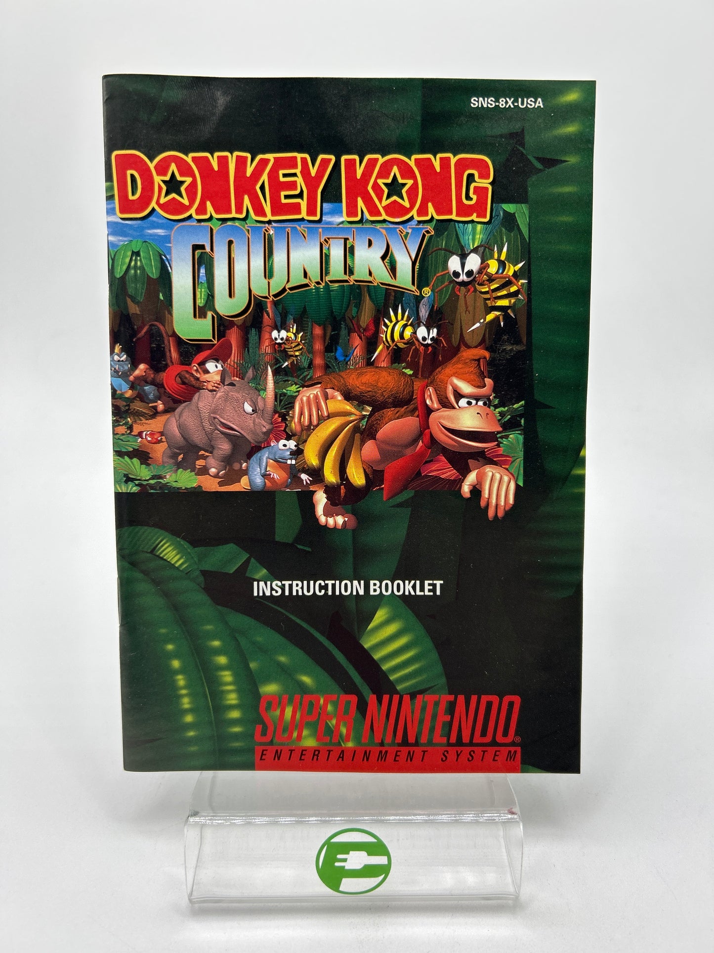 Donkey Kong Country (Super Nintendo SNES, 1994) CIB