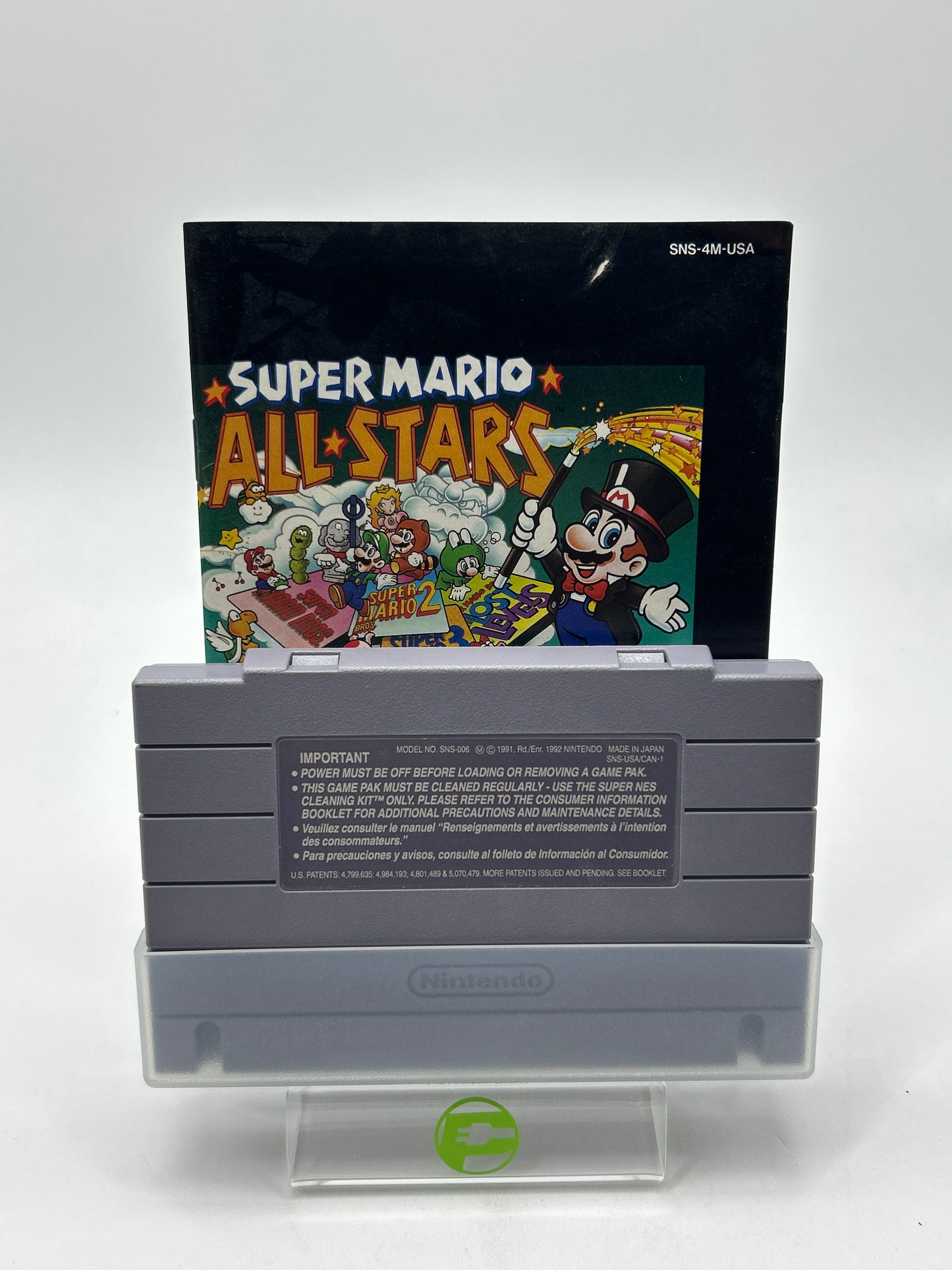 Super Mario All-Stars (Super Nintendo SNES, 1993)