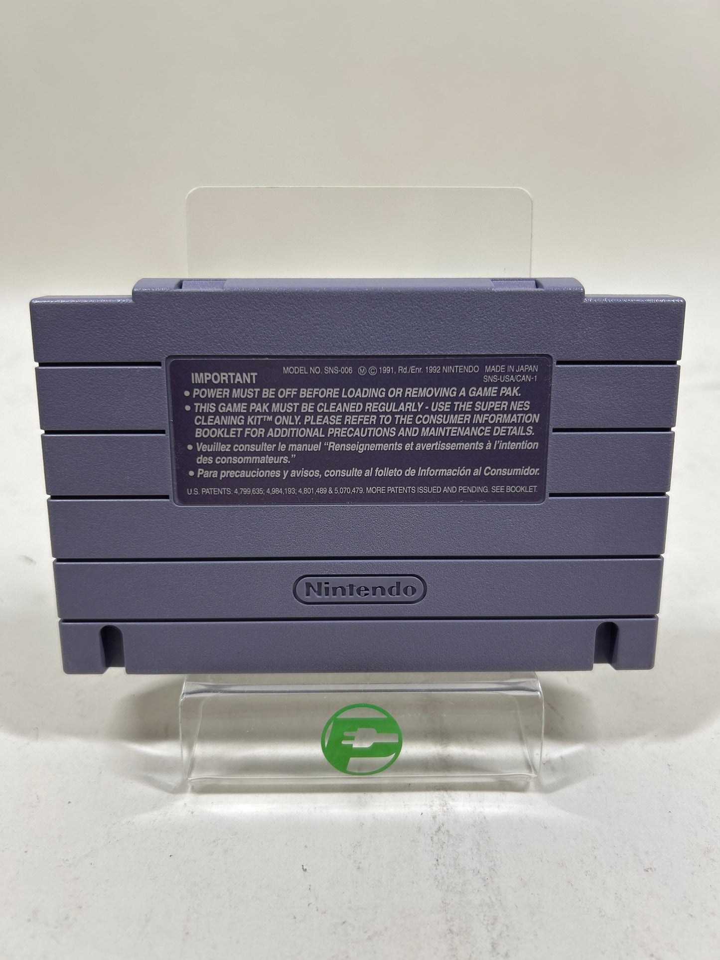 MechWarrior (Super Nintendo SNES, 1993) CIB