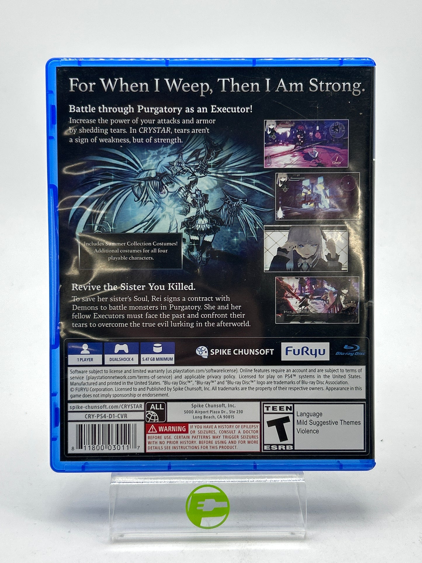 Crystar (Sony PlayStation 4 PS4, 2019)