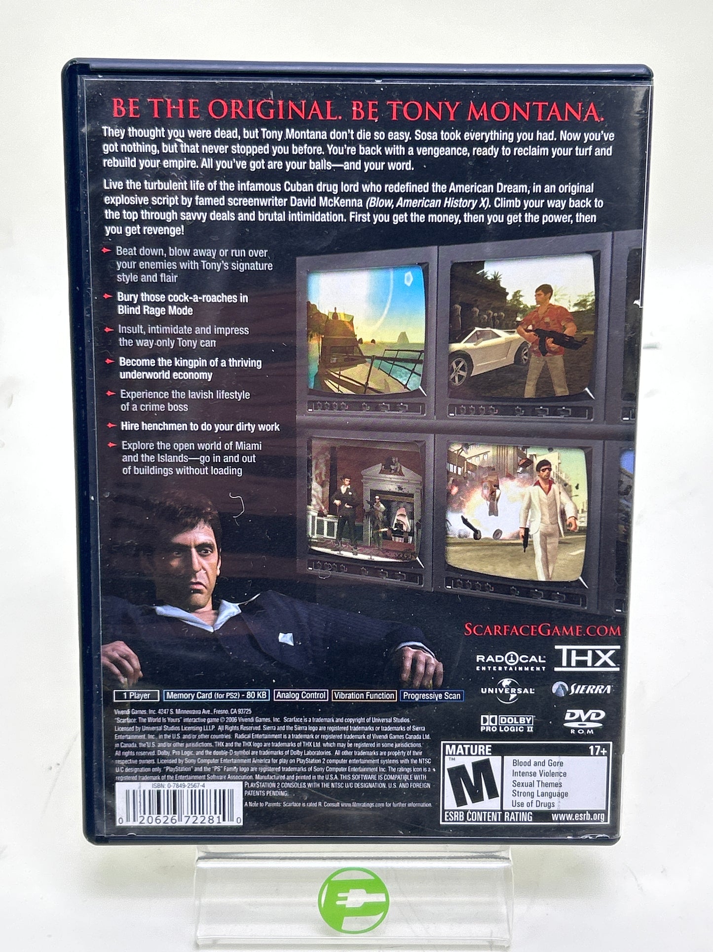 Scarface the World is Yours (Sony PlayStation 2 PS2, 2006)