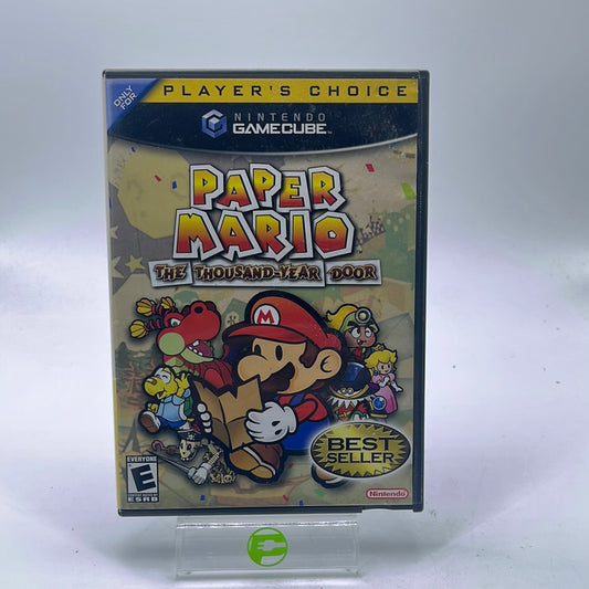 Paper Mario Thousand Year Door [Player's Choice] (Nintendo GameCube, 2004)