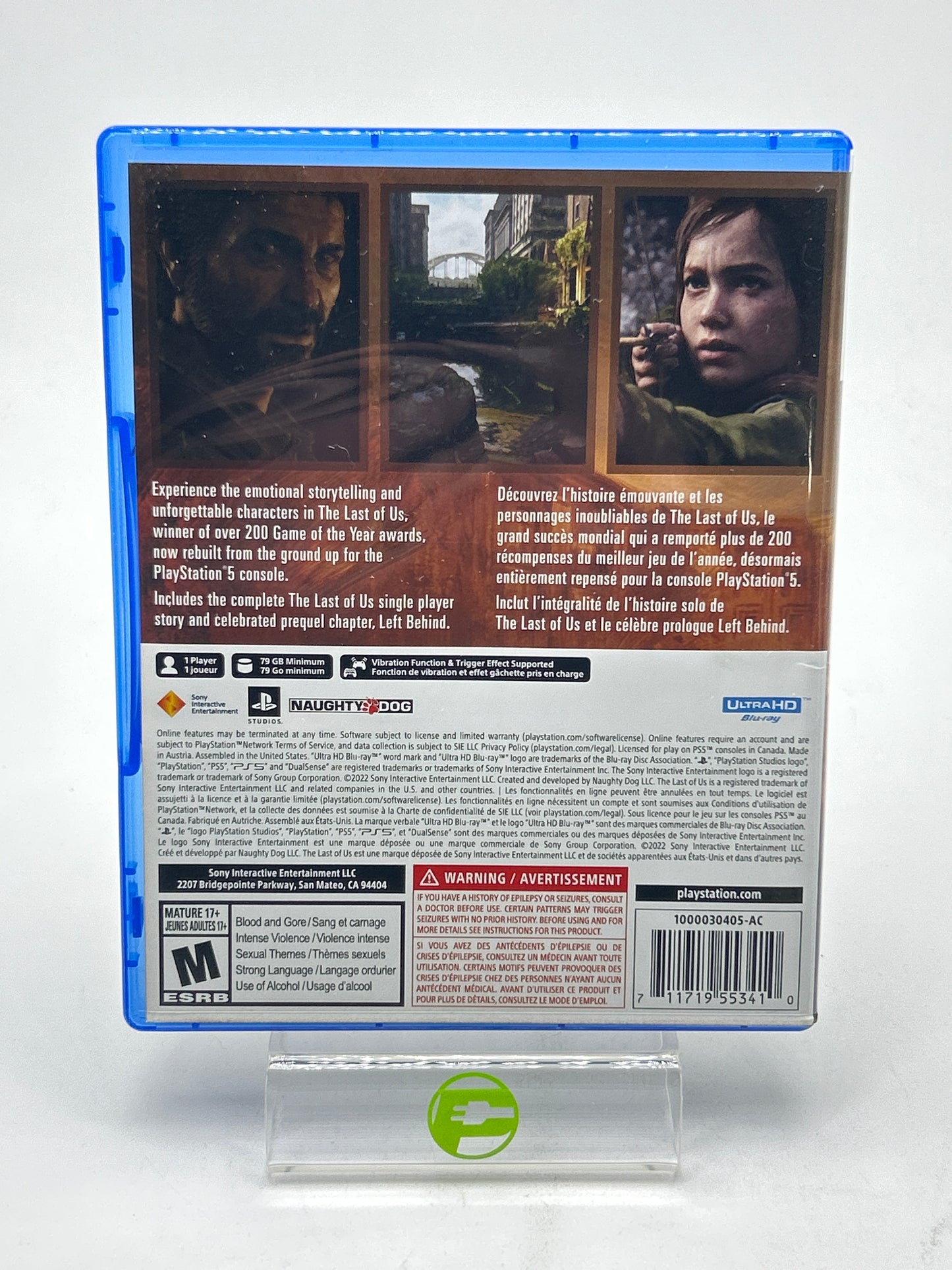 The Last of Us Part I (Sony PlayStation 5 PS5, 2022)
