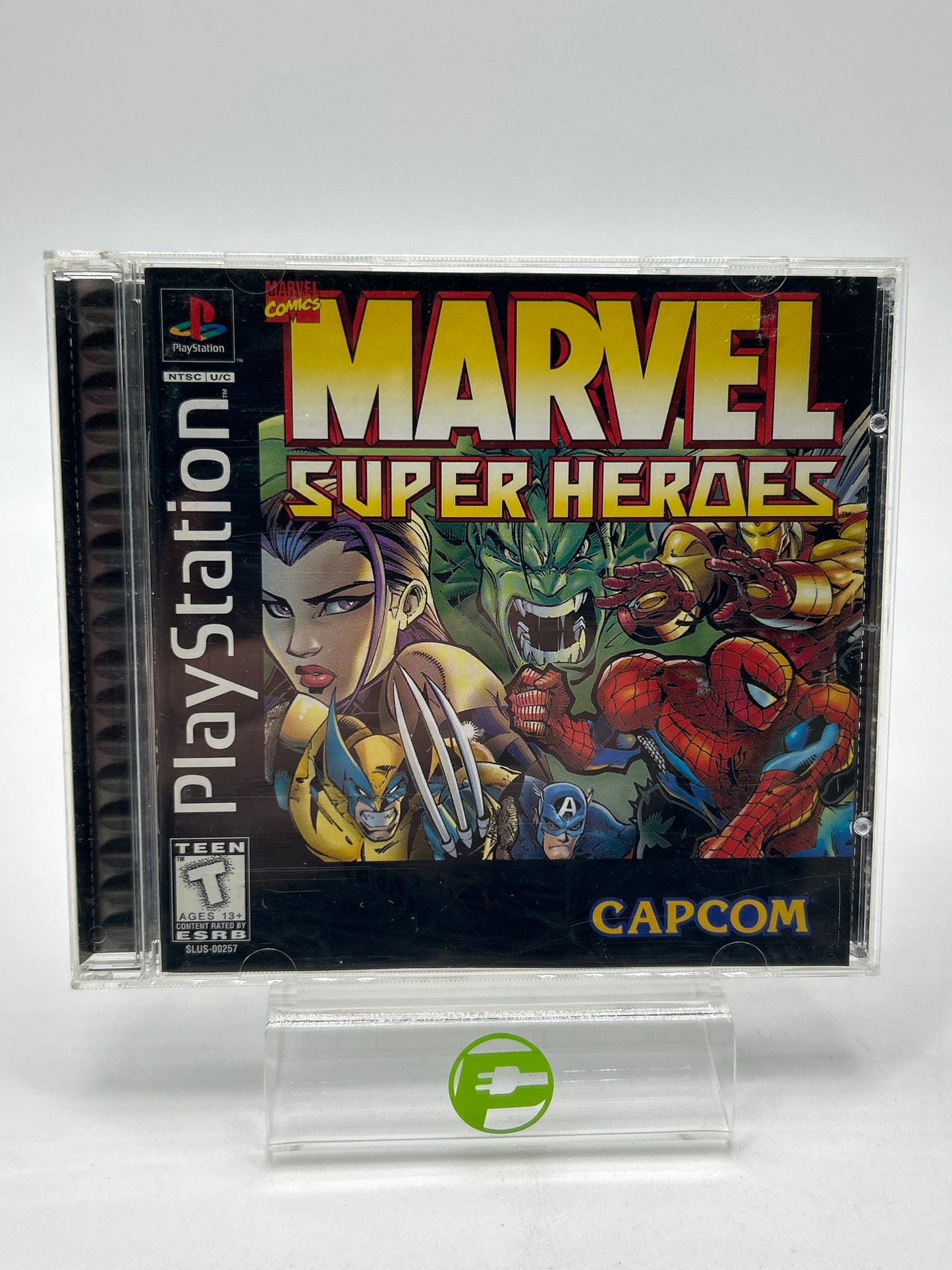 Marvel Super Heroes (Sony PlayStation 1 PS1, 1996)