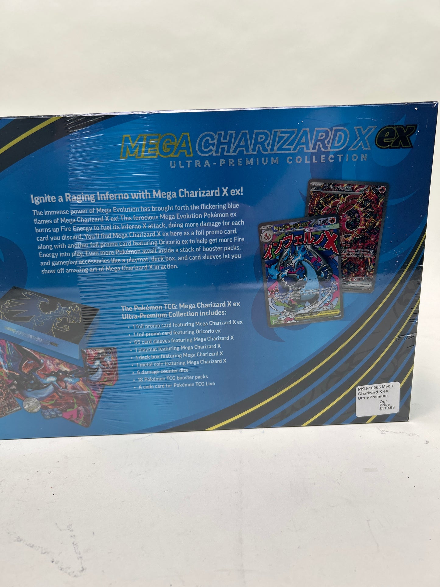 New Pokémon TCG TCG Mega Charizard X ex Phantasmal Flames Ultra Premium Collection