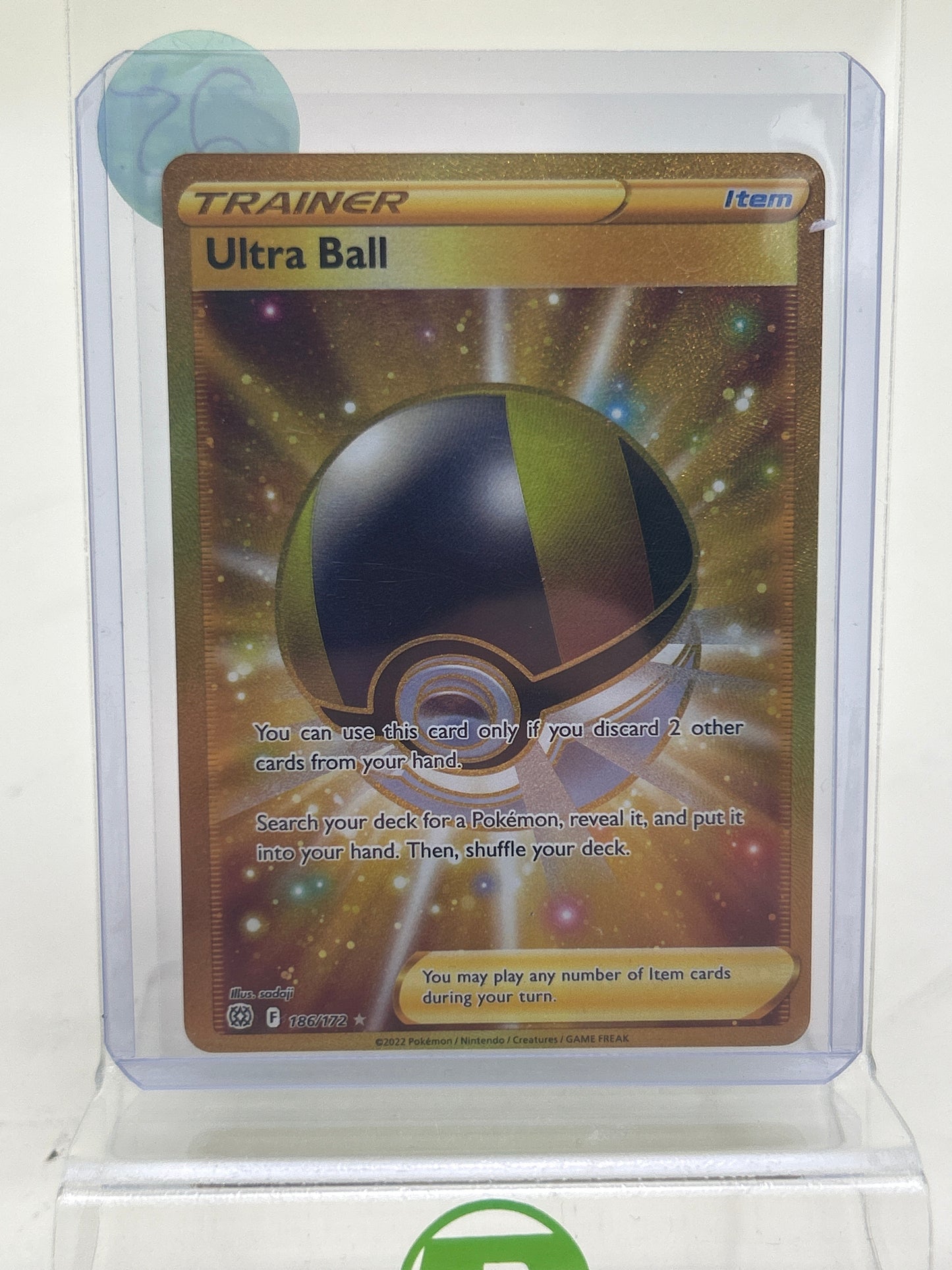 Pokémon TCG Brilliant Stars Ultra Ball 186/172 English