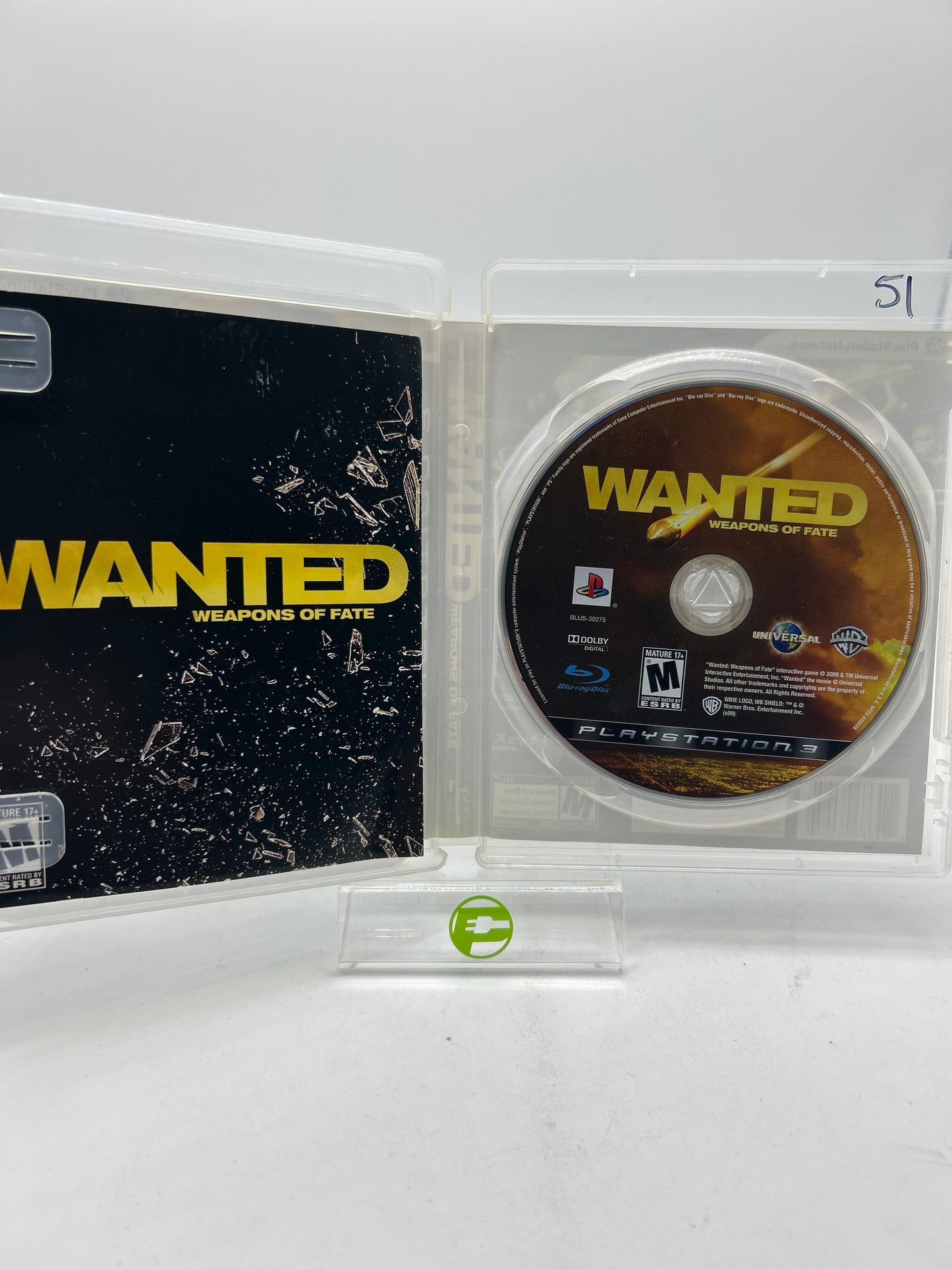 Wanted: Weapons of Fate (Sony PlayStation 3 PS3, 2009)