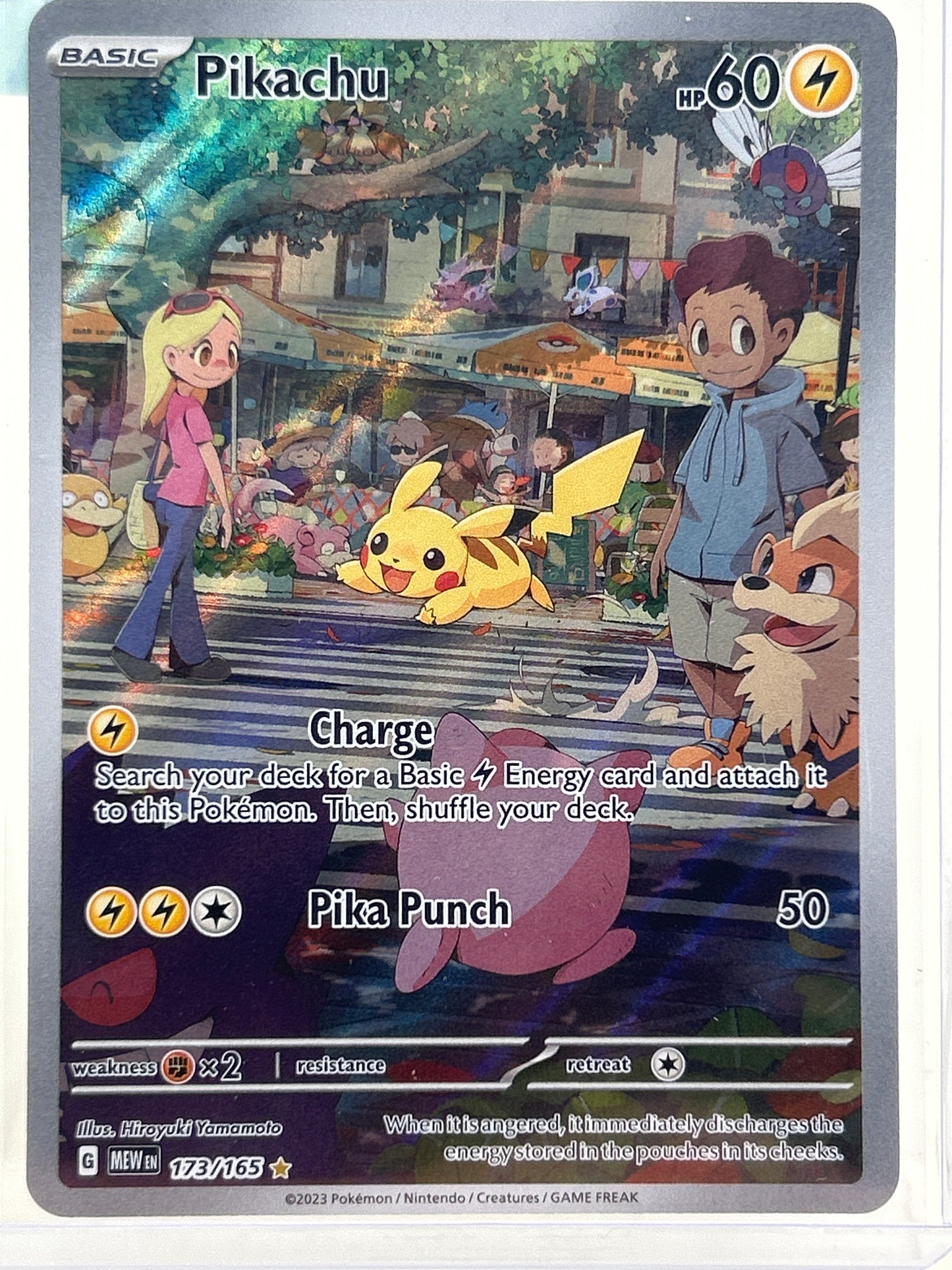 Pokémon TCG Scarlet & Violet: 151 Pikachu 173/165 English