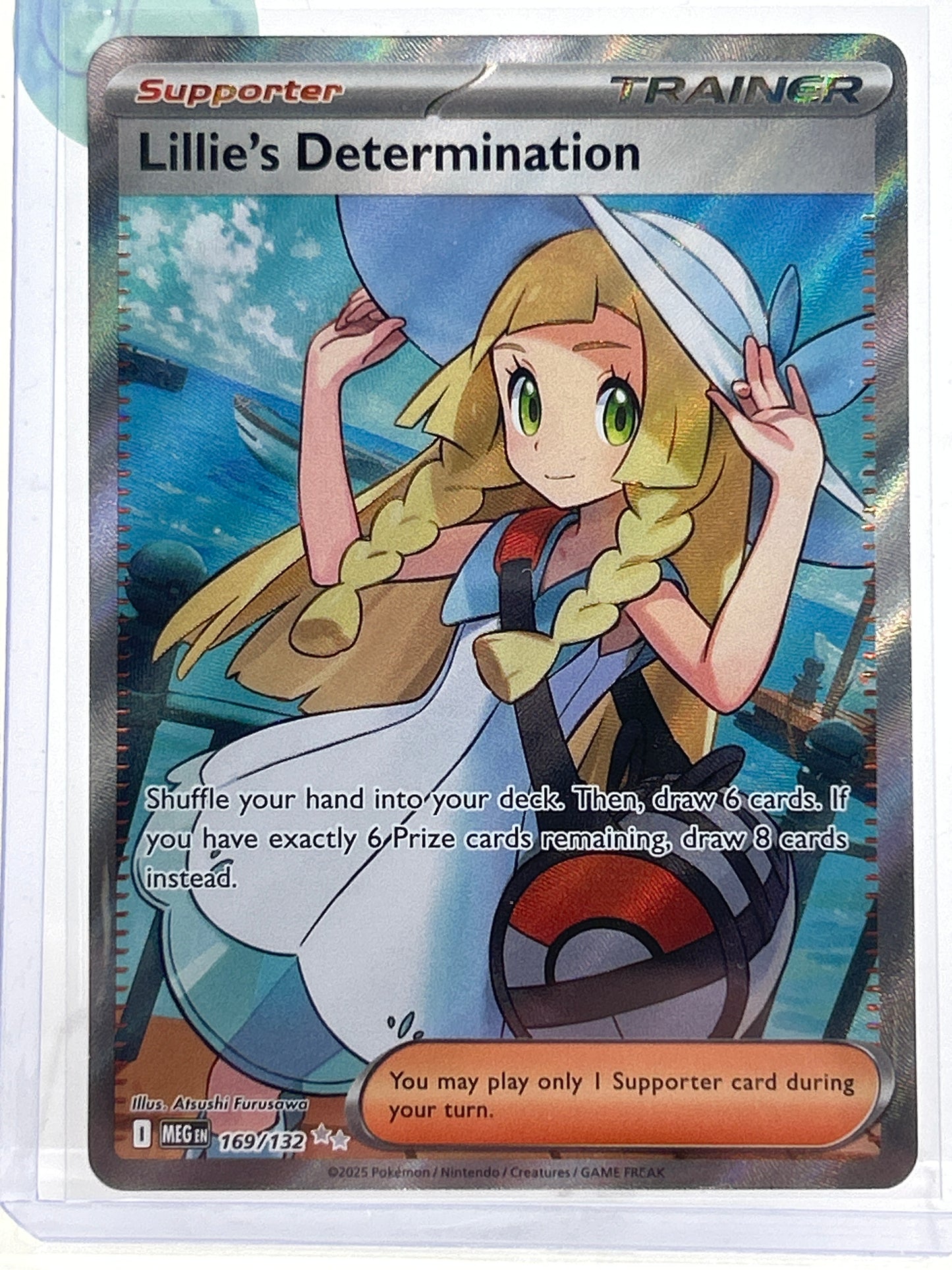 Pokémon TCG Mega Evolution Lillies Determination 169 English