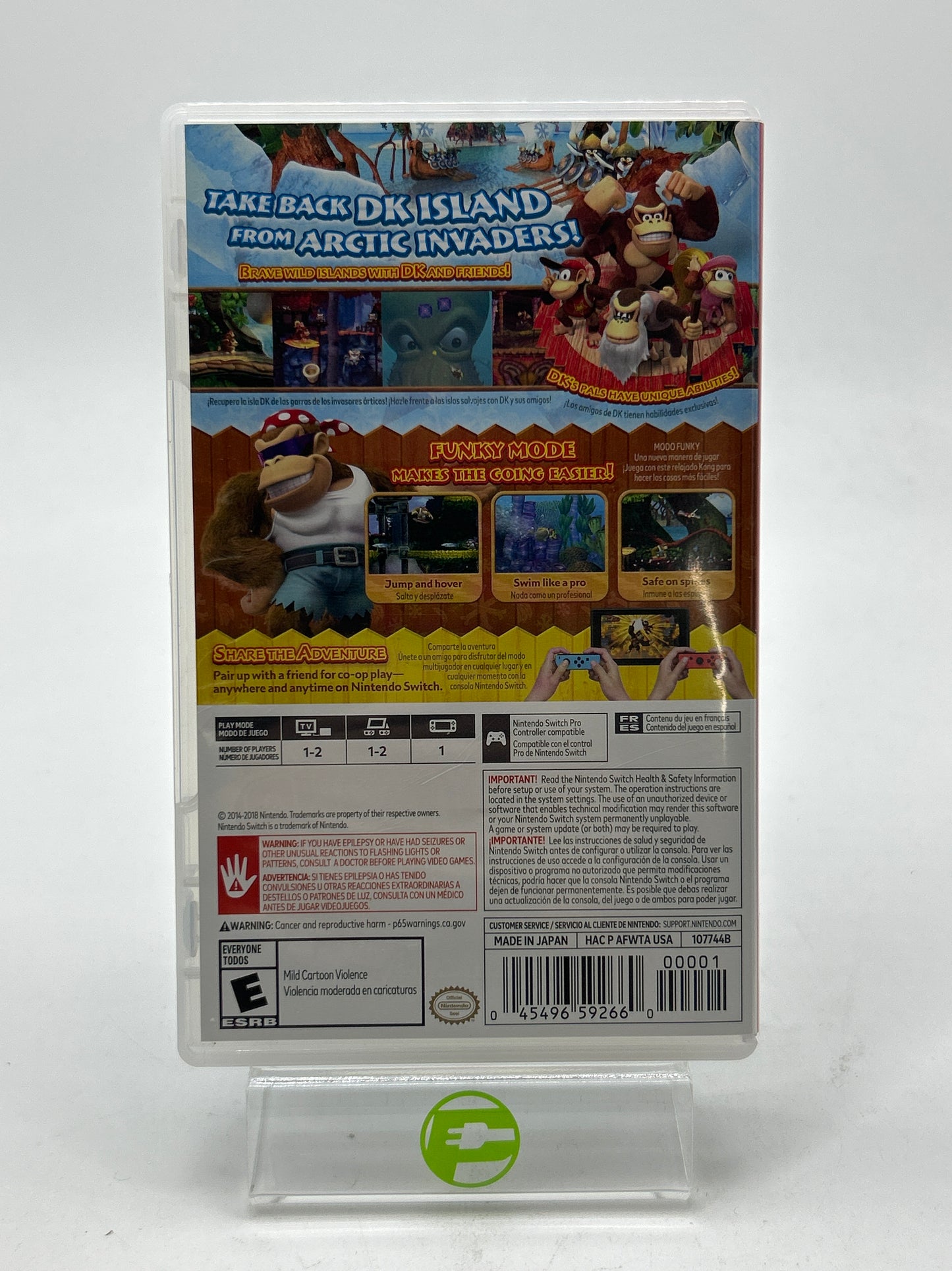 Donkey Kong Country Tropical Freeze (Nintendo Switch, 2018)