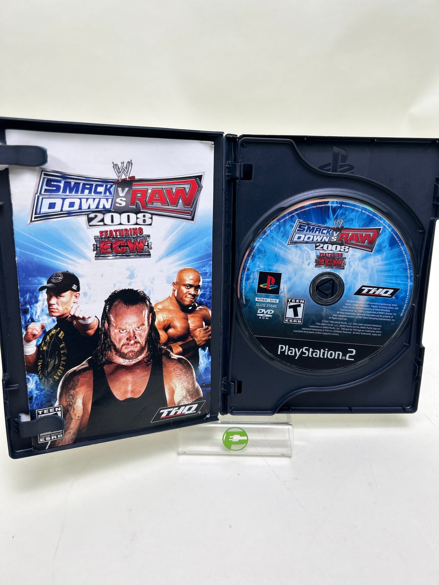 WWE Smackdown vs. Raw 2008 (Sony PlayStation 2 PS2, 2007)