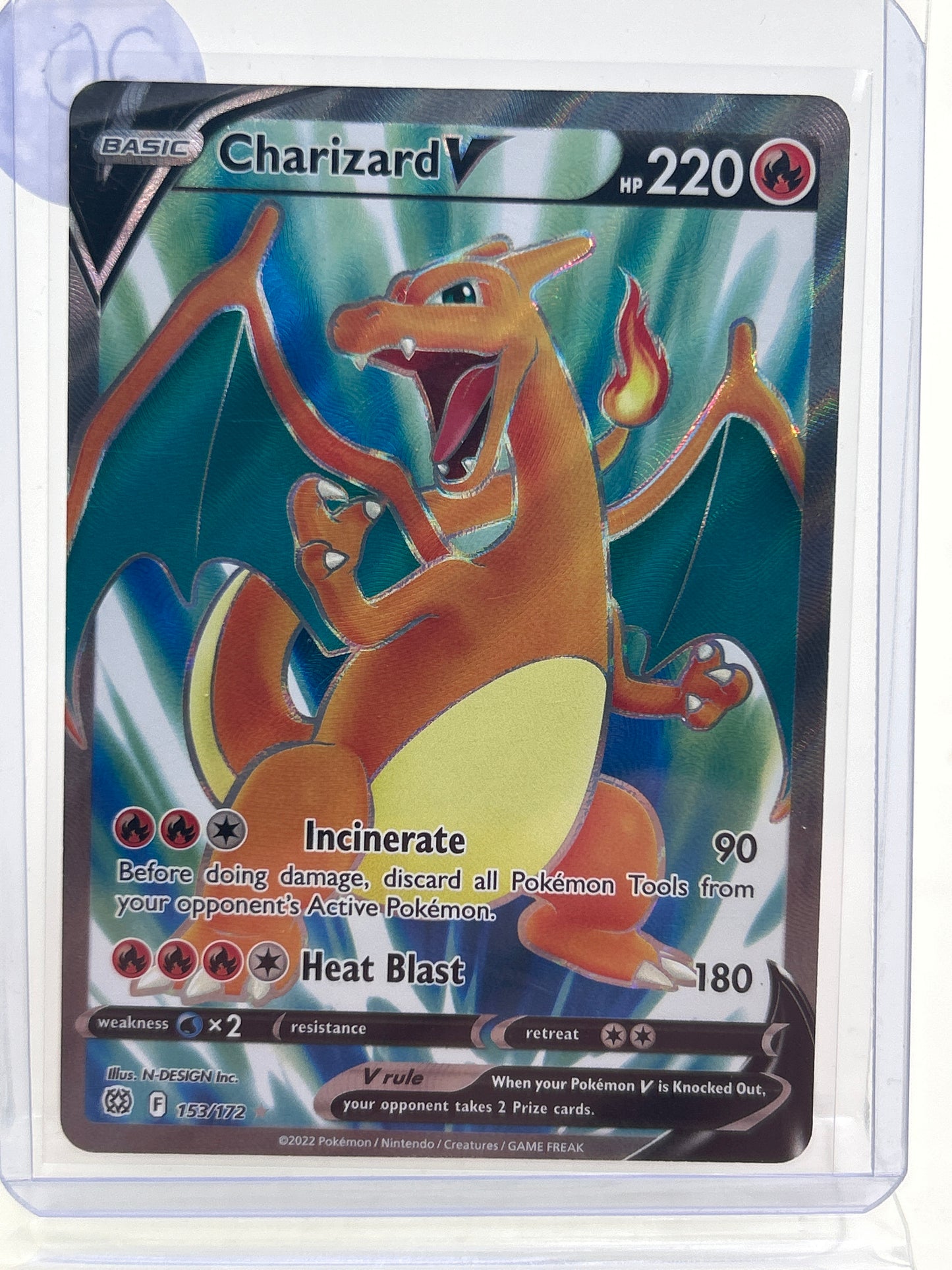 Pokémon TCG Brilliant Stars Charizard V 153 English