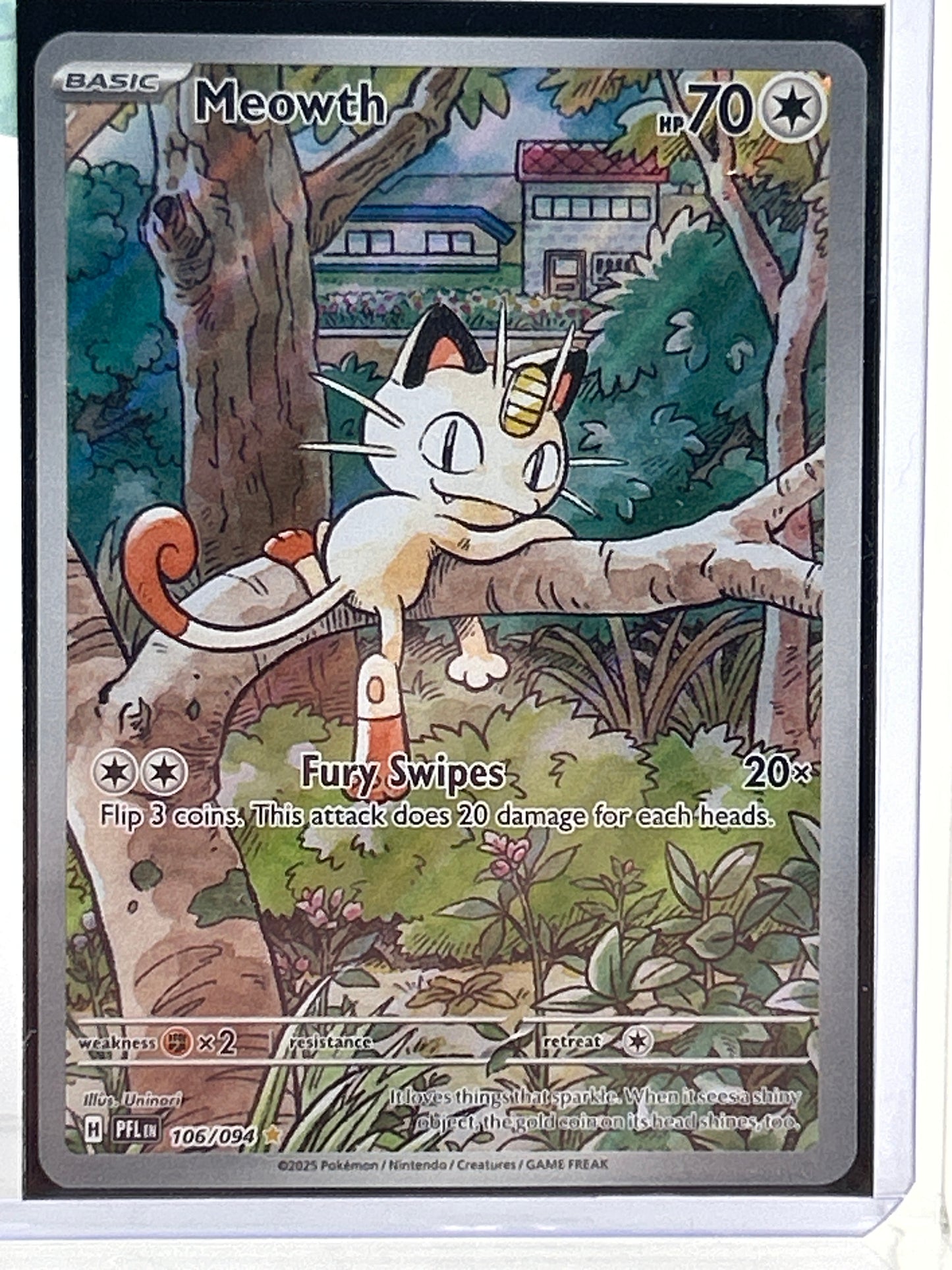 Pokémon TCG Phantasmal Flames Meowth 106/094 English