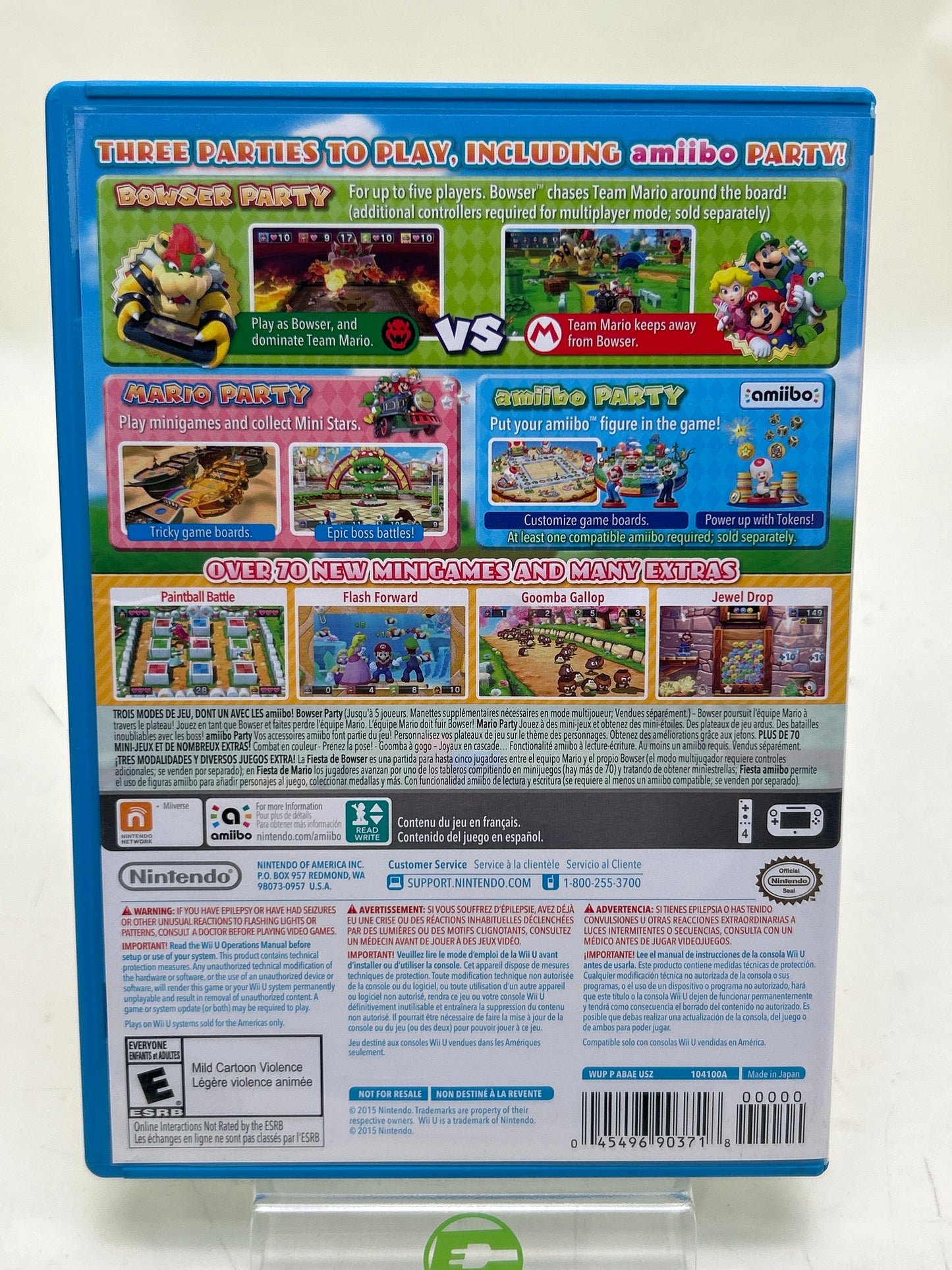 Mario Party 10 (Nintendo Wii U, 2015)