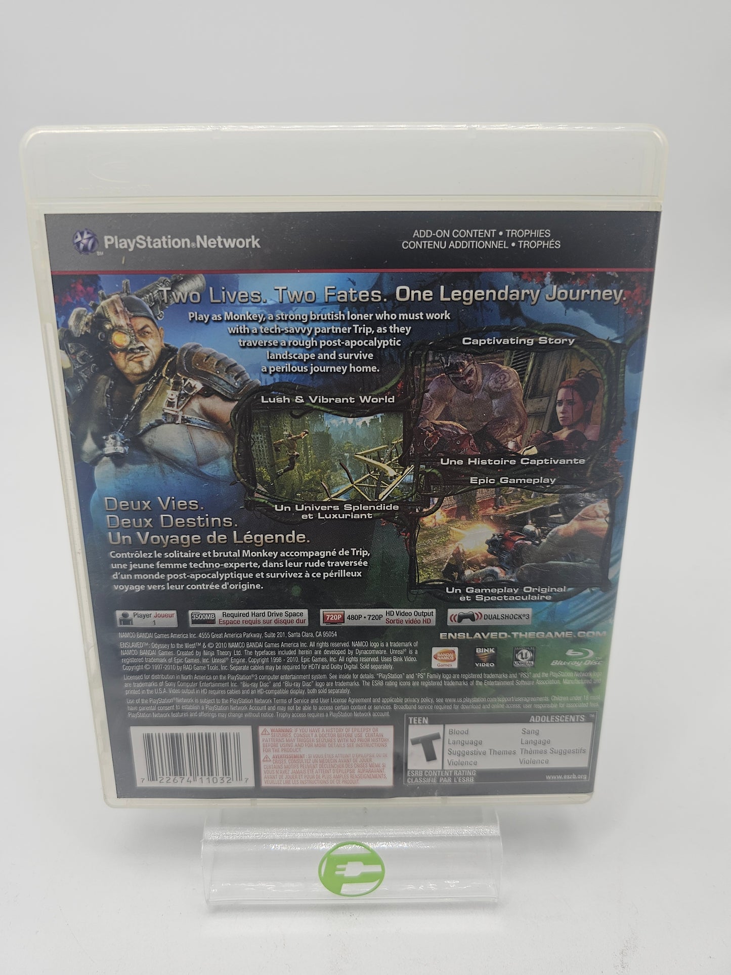 Enslaved: Odyssey to the West (Sony PlayStation 3 PS3, 2010)