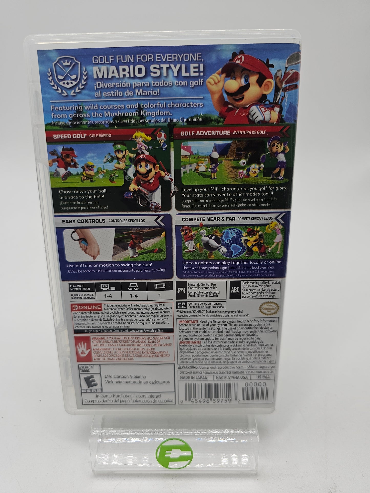 Mario Golf: Super Rush (Nintendo Switch, 2021)