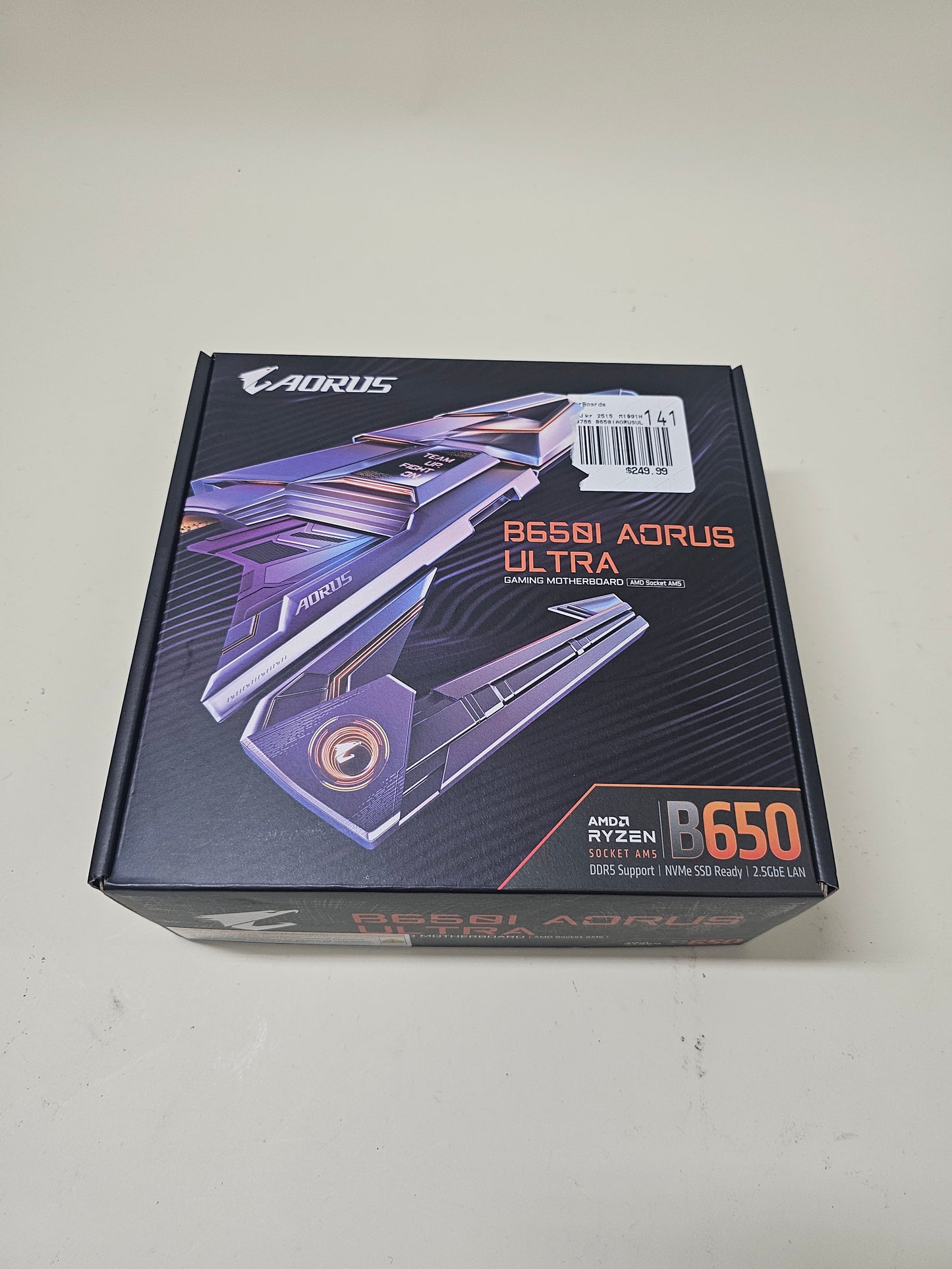 New GIGABYTE Aorus B650l Ultra AM5 mATX