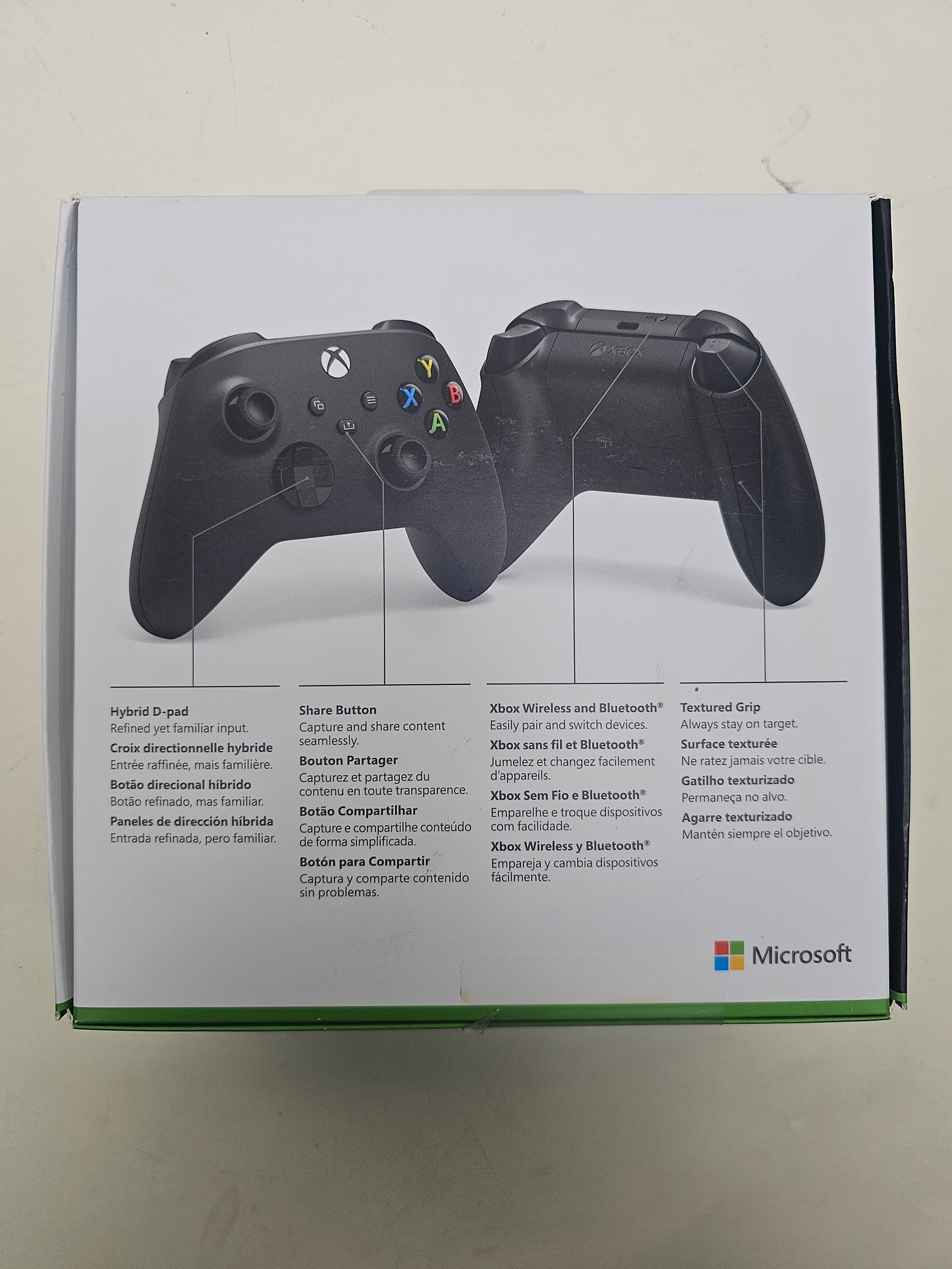 New Microsoft Xbox Series X|S Wireless Controller Carbon Black 1914
