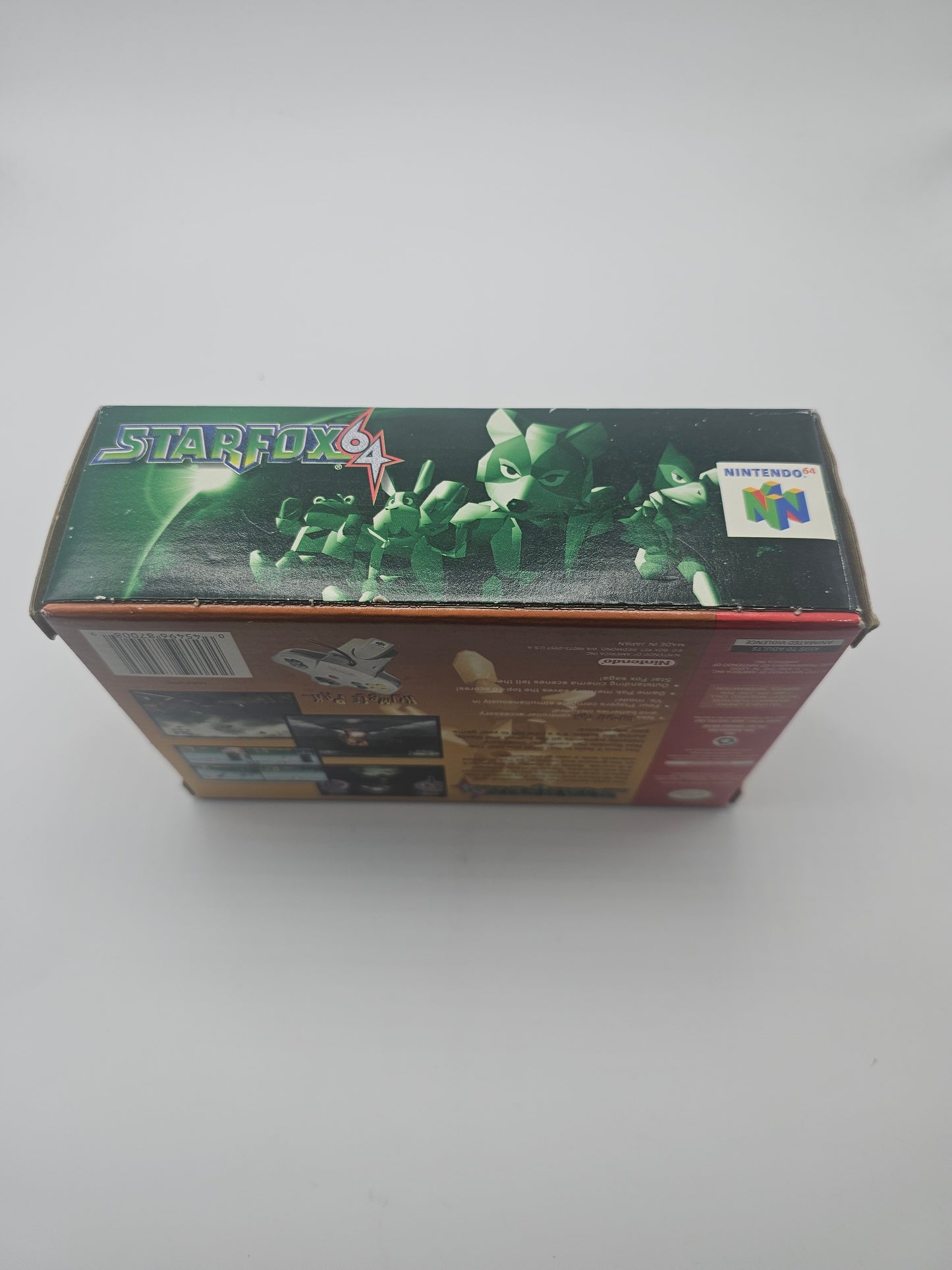 Star Fox 64 (Nintendo 64 N64, 1997) With Rumble Pak
