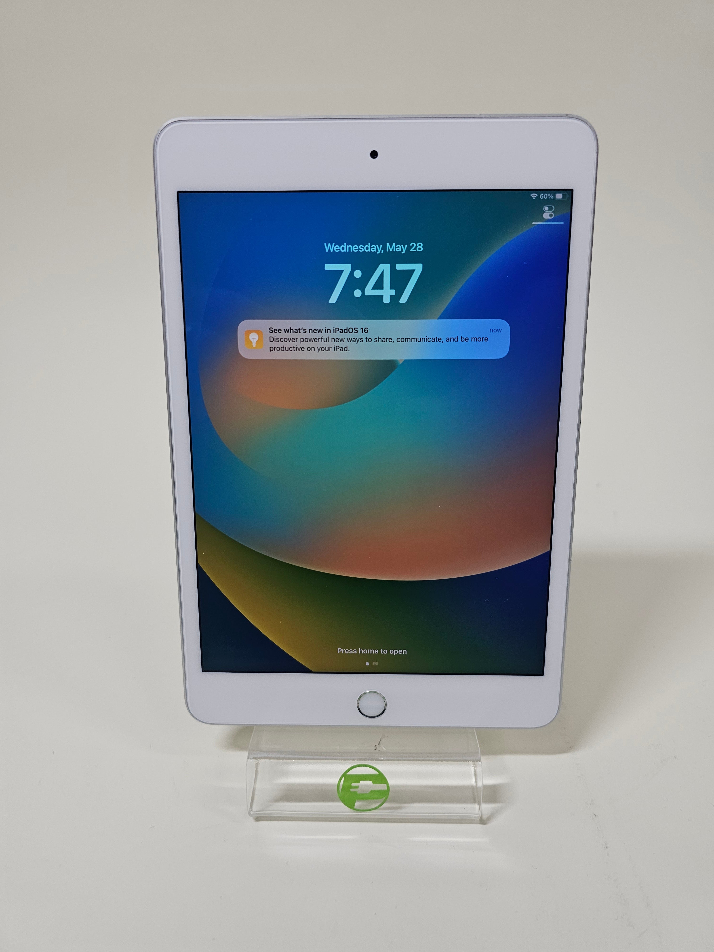 WiFi Only Apple iPad Mini 5th Gen 64GB SILVER muqx2ll/a