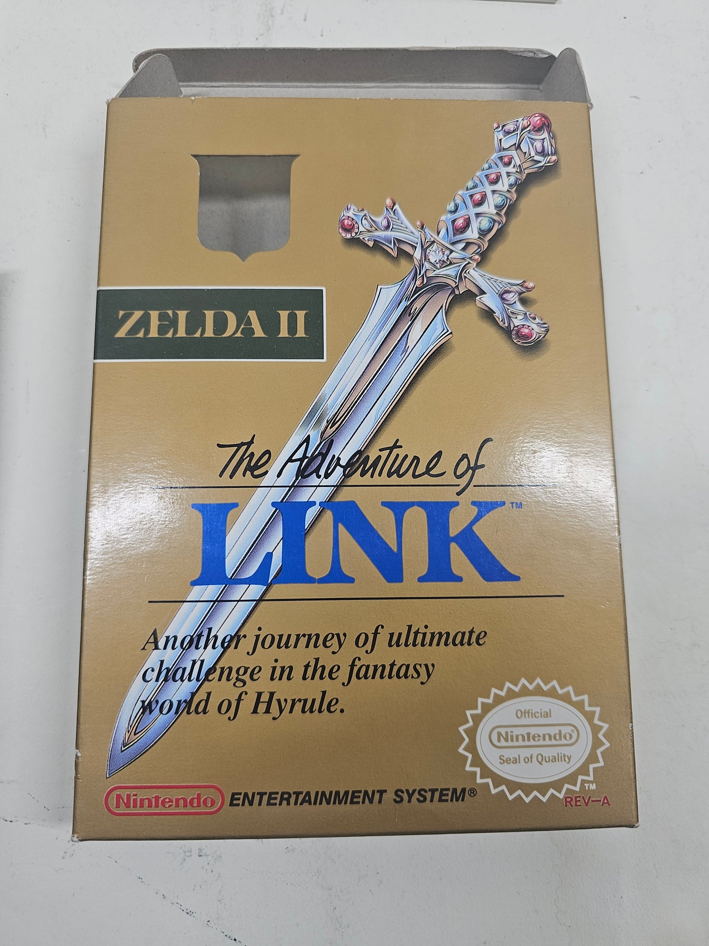 Zelda II The Adventure of Link (Nintendo NES, 1988) CIB