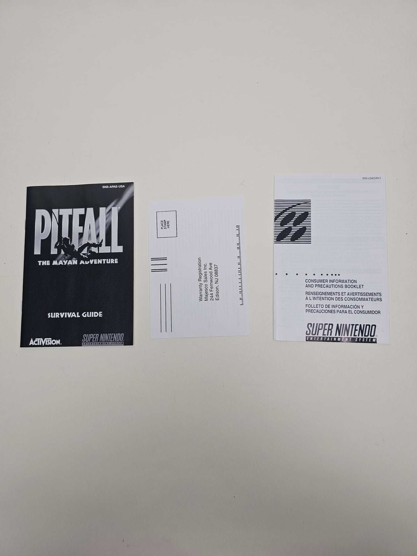 Pitfall Mayan Adventure (Super Nintendo SNES, 1994)
