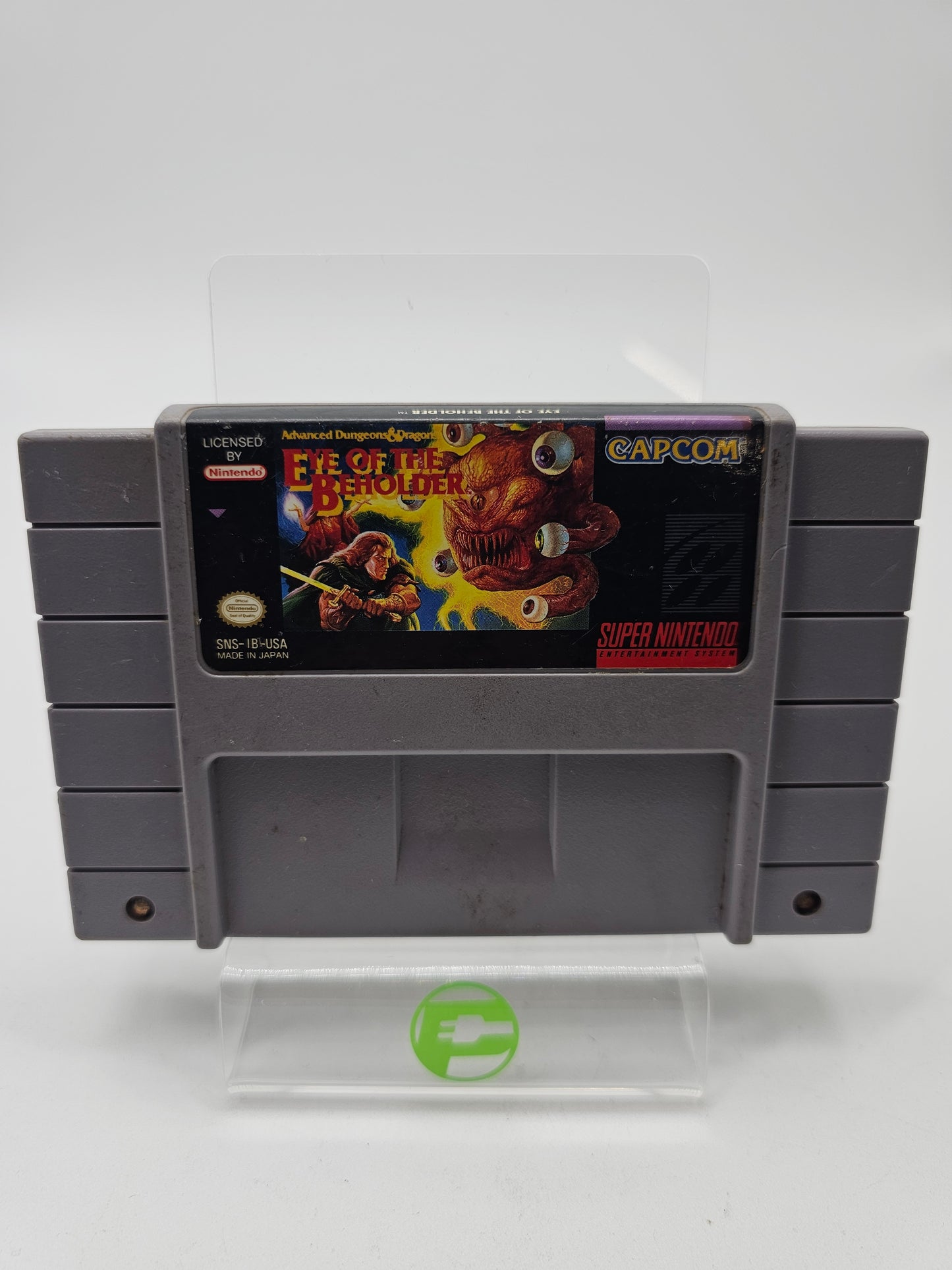 Advanced Dungeons & Dragons Eye of the Beholder (Super Nintendo SNES, 1994)
