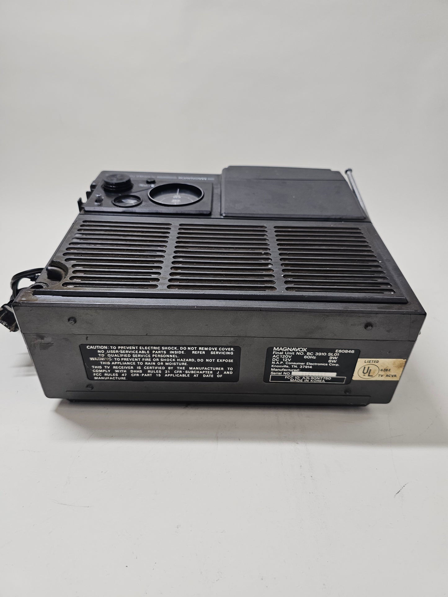 Magnavox Portable TV Radio
