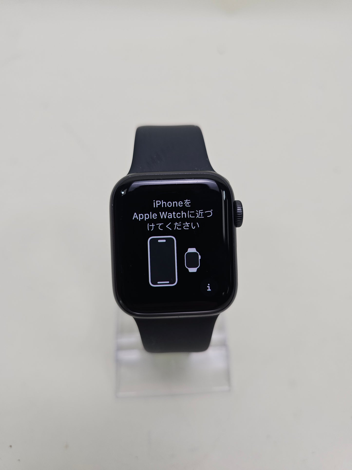 Unlocked Apple Watch Series 5 40MM Space Gray Aluminum Black Sport Band A2094