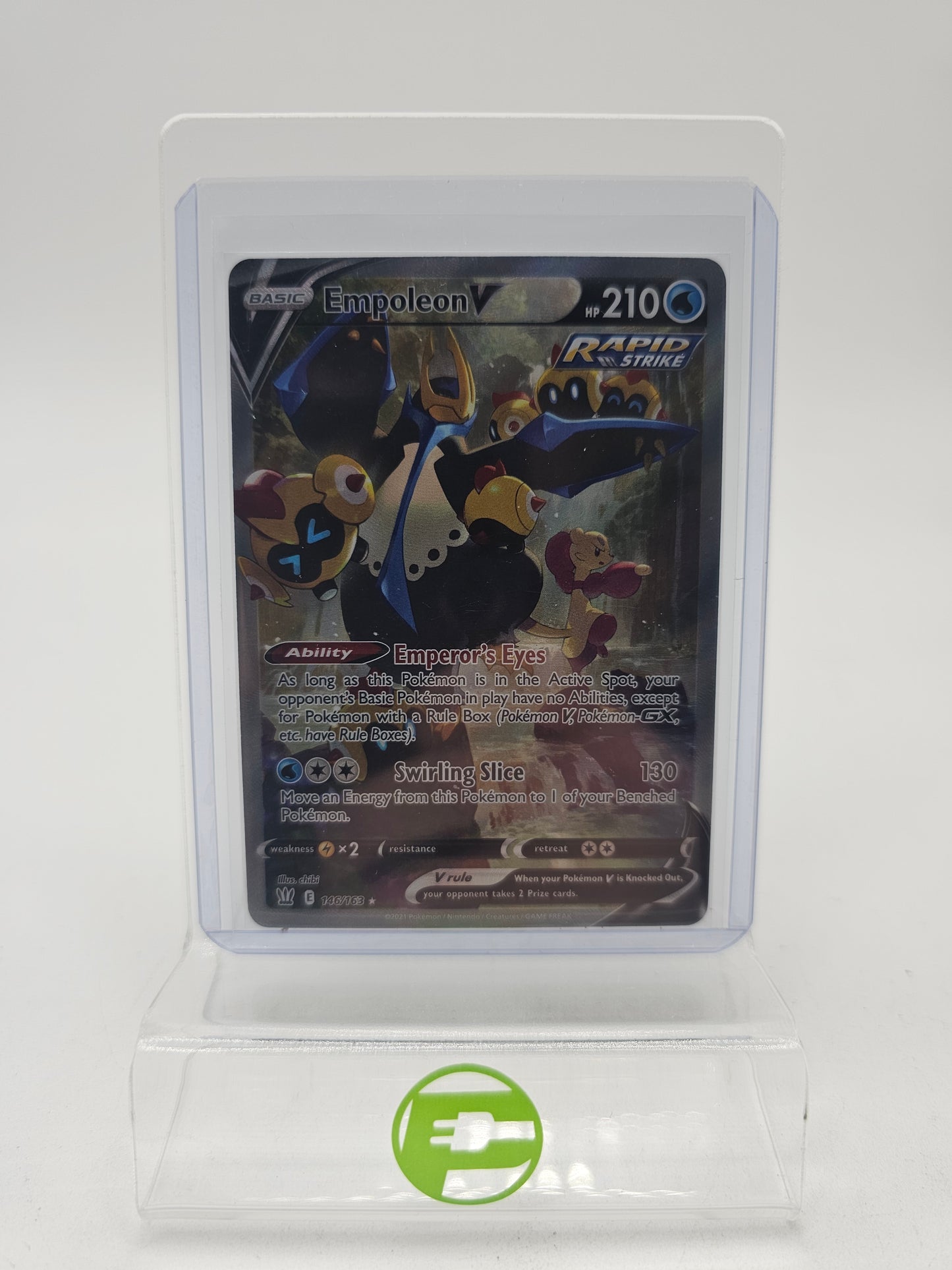 Pokémon TCG Sword & Shield - Battle Styles Empoleon V 146/163 English