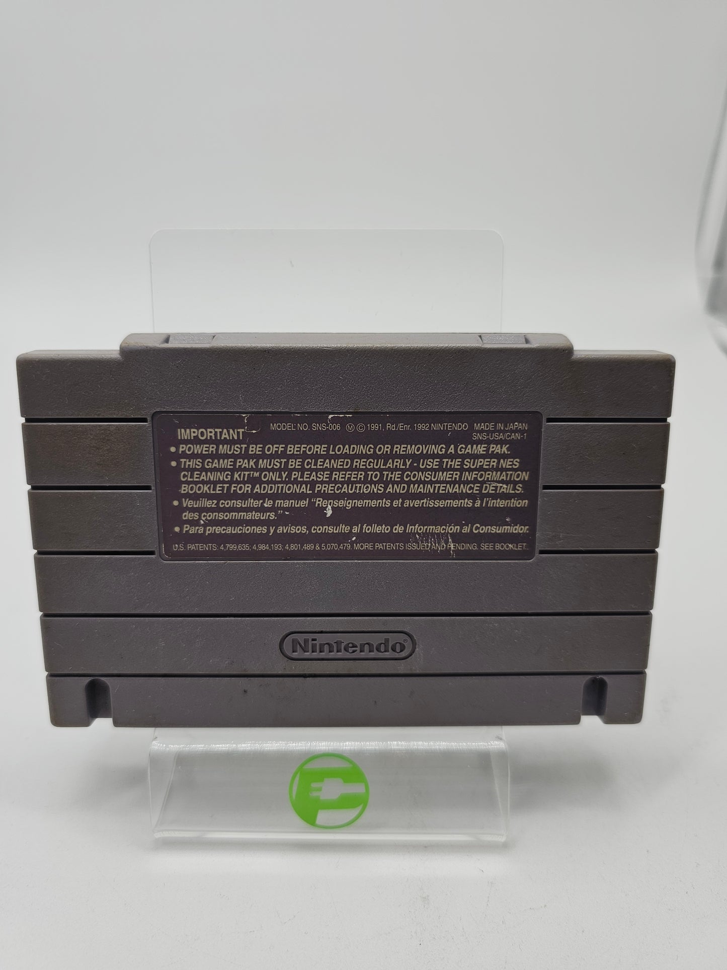 Advanced Dungeons & Dragons Eye of the Beholder (Super Nintendo SNES, 1994)