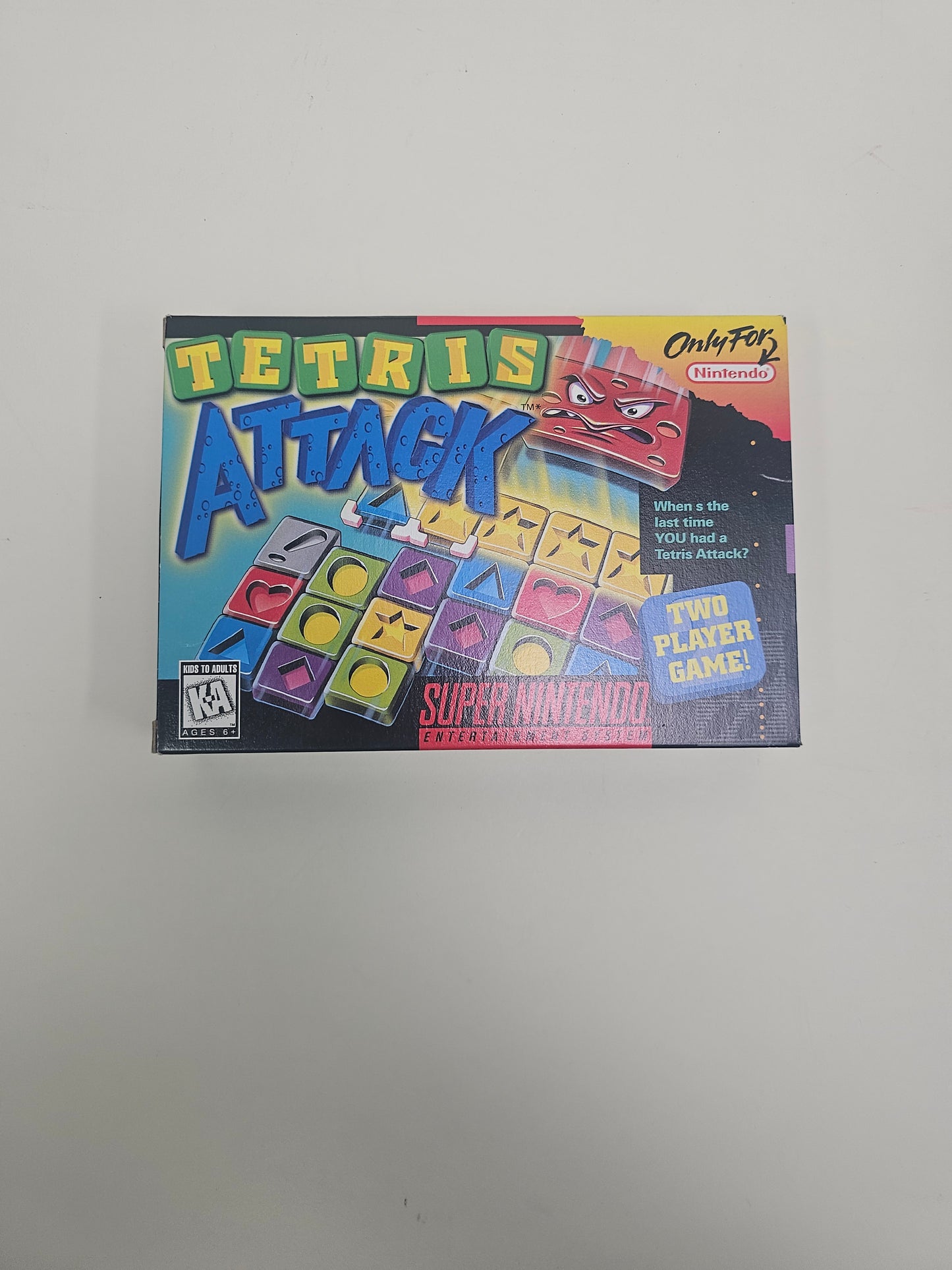 Tetris Attack (Super Nintendo SNES, 1996)