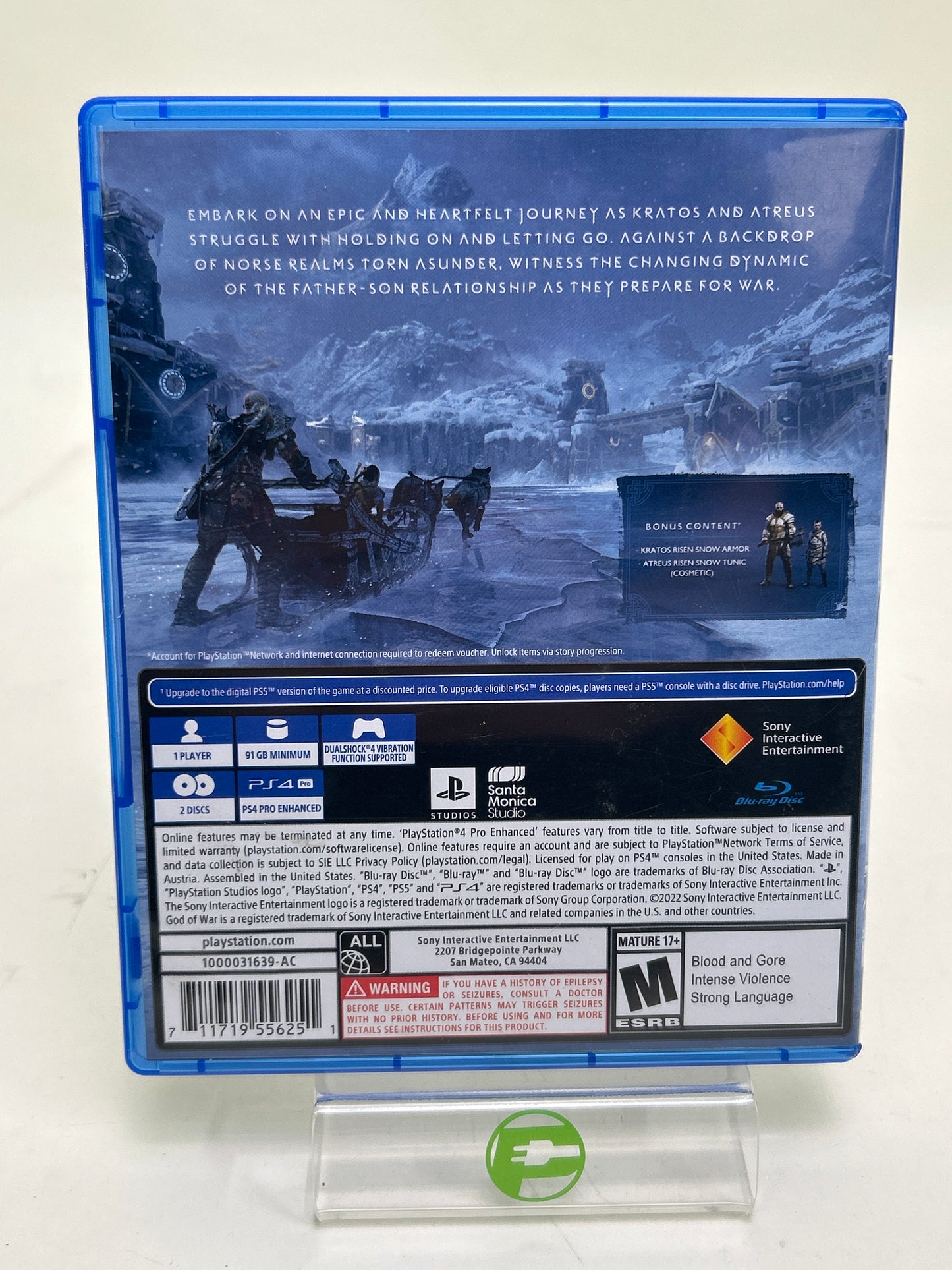 God of War Ragnarok (Sony PlayStation 4 PS4, 2022)