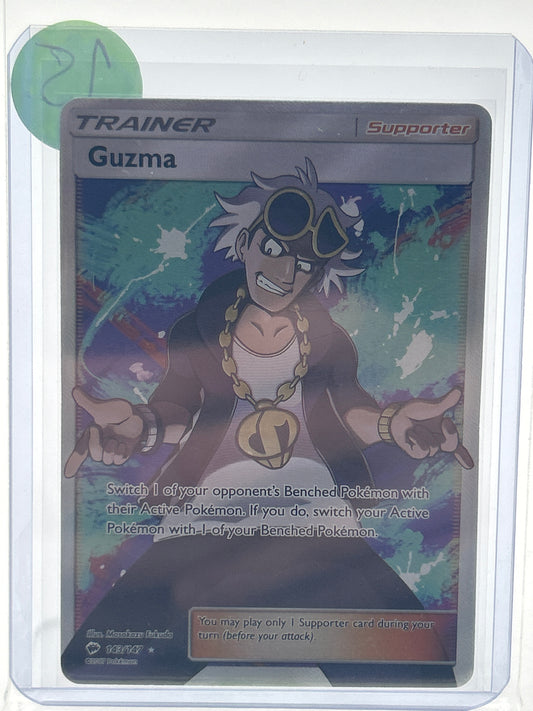 Pokémon TCG Burning Shadows Guzma 143/147 English