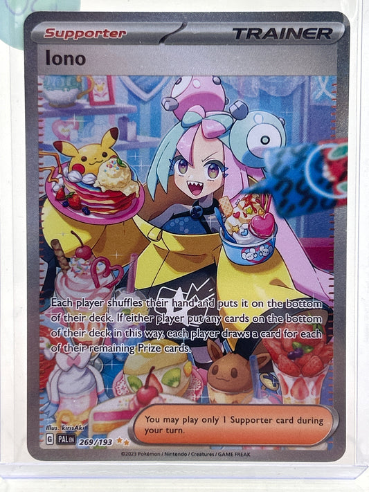 Pokémon TCG Scarlet & Violet - Paldea Evolved Iono 269/193 English