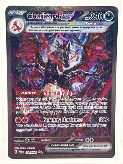 Pokémon TCG Paldean Fates Charizard ex 234 English
