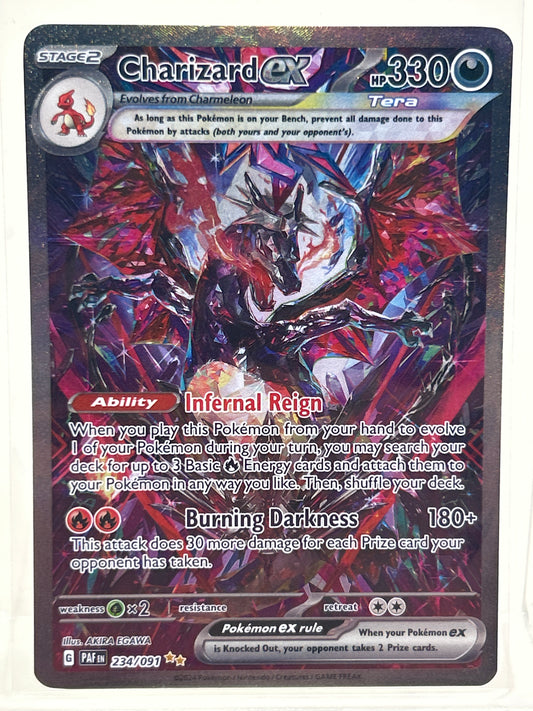 Pokémon TCG Paldean Fates Charizard ex 234 English