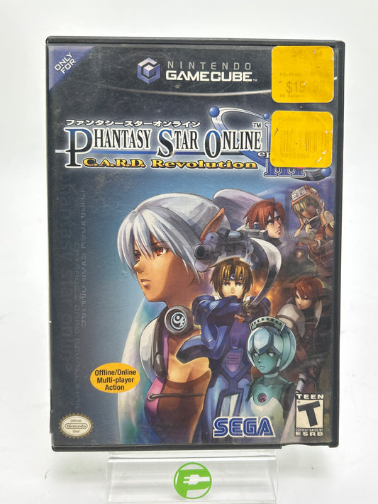 Phantasy Star Online III Card Revolution (Nintendo GameCube, 2004)