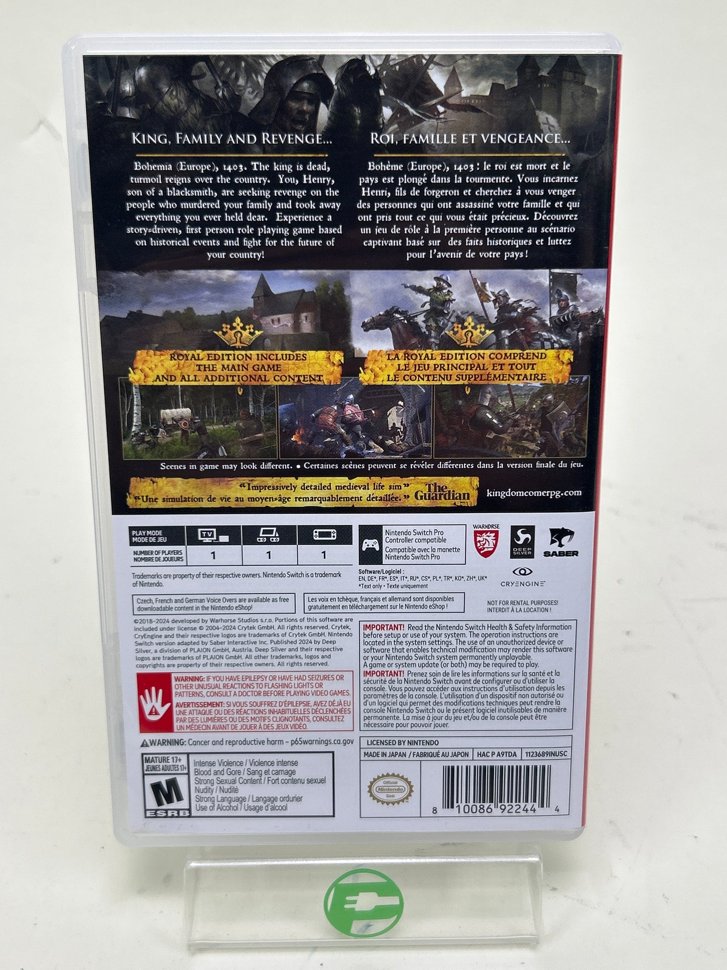 Kingdom Come Deliverance [Royal Edition] (Nintendo Switch, 2024)