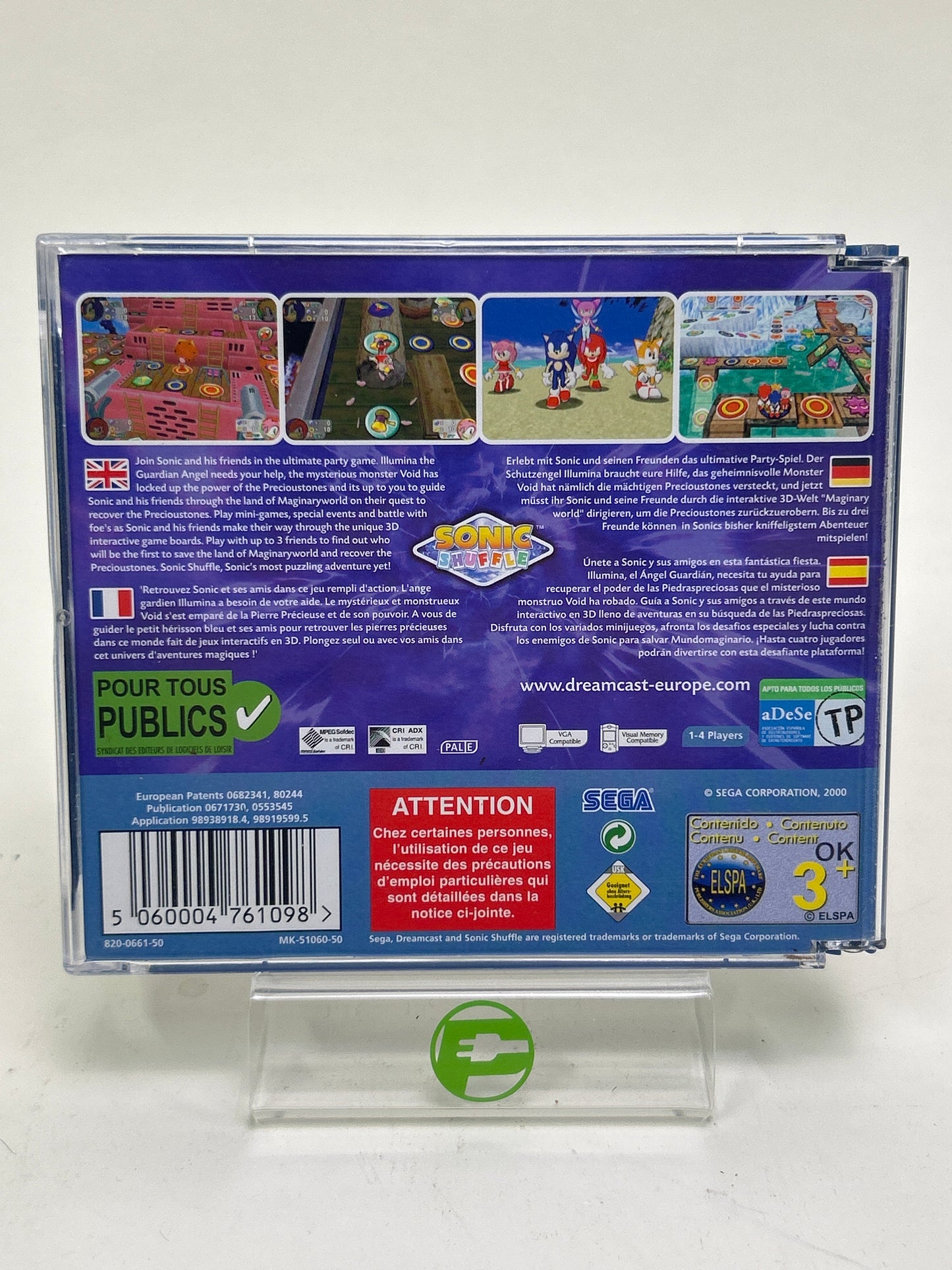 Sonic Shuffle (Sega Dreamcast, 2000)